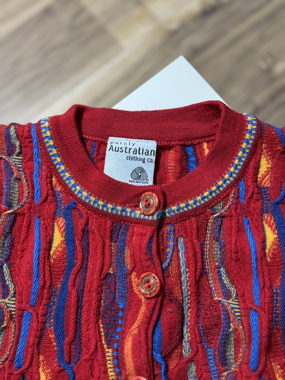 Coogi Coogi Australia 3D Wool Cardigan Size US M / EU 48-50 / 2 - 4 Thumbnail