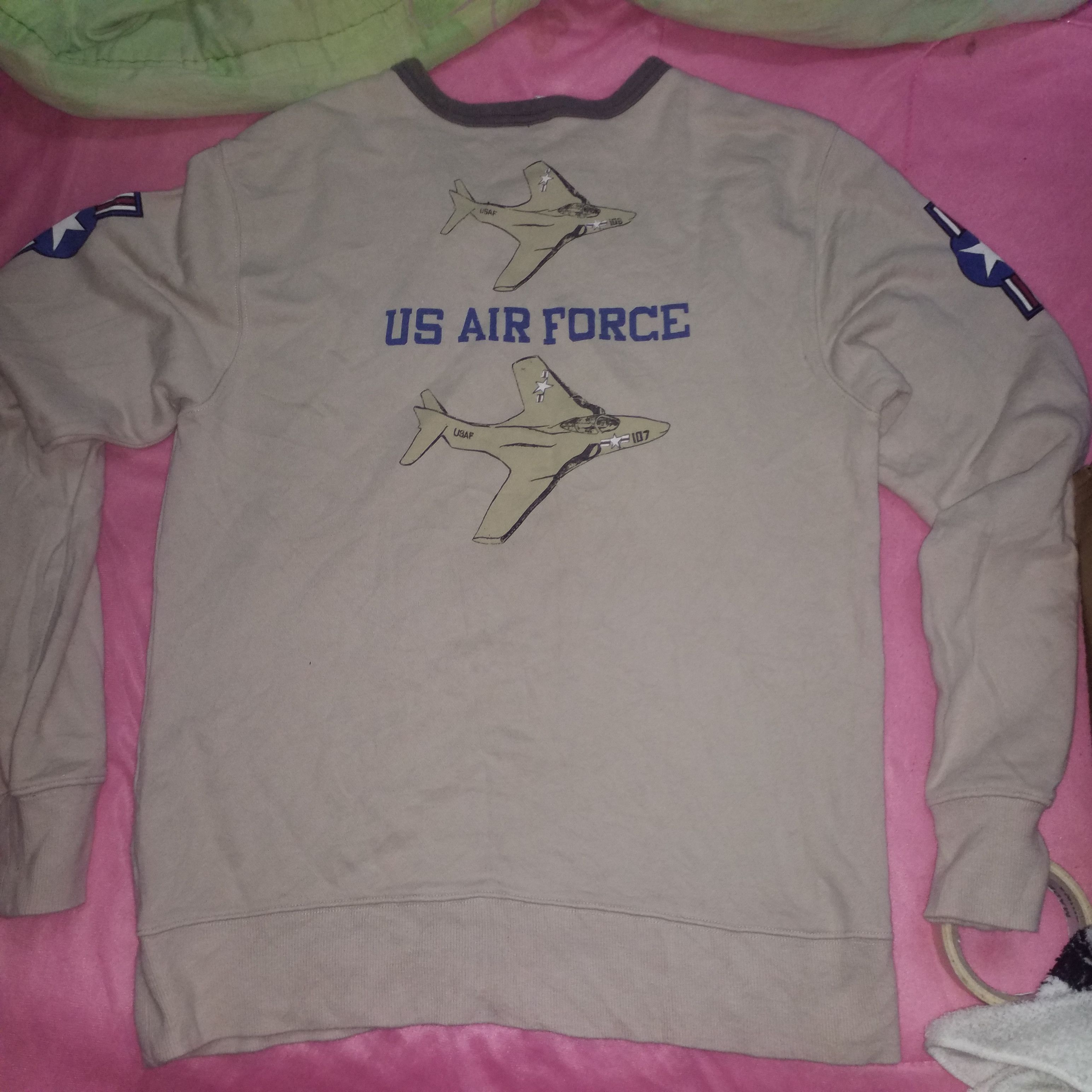 Japanese Brand USAF THE AIRPLANE COMMANDER Size US M / EU 48-50 / 2 - 3 Thumbnail