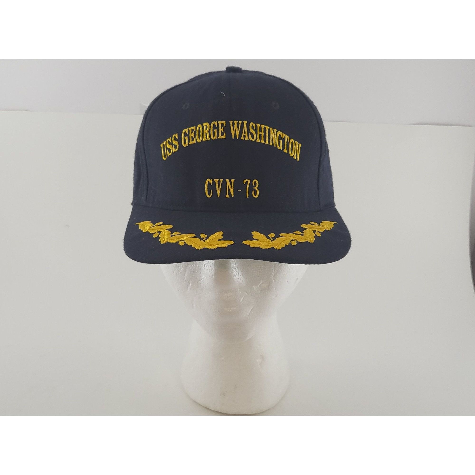Other Military USS George Washington Snapback Hat CVN-73 Made In U Size ONE SIZE - 1 Thumbnail