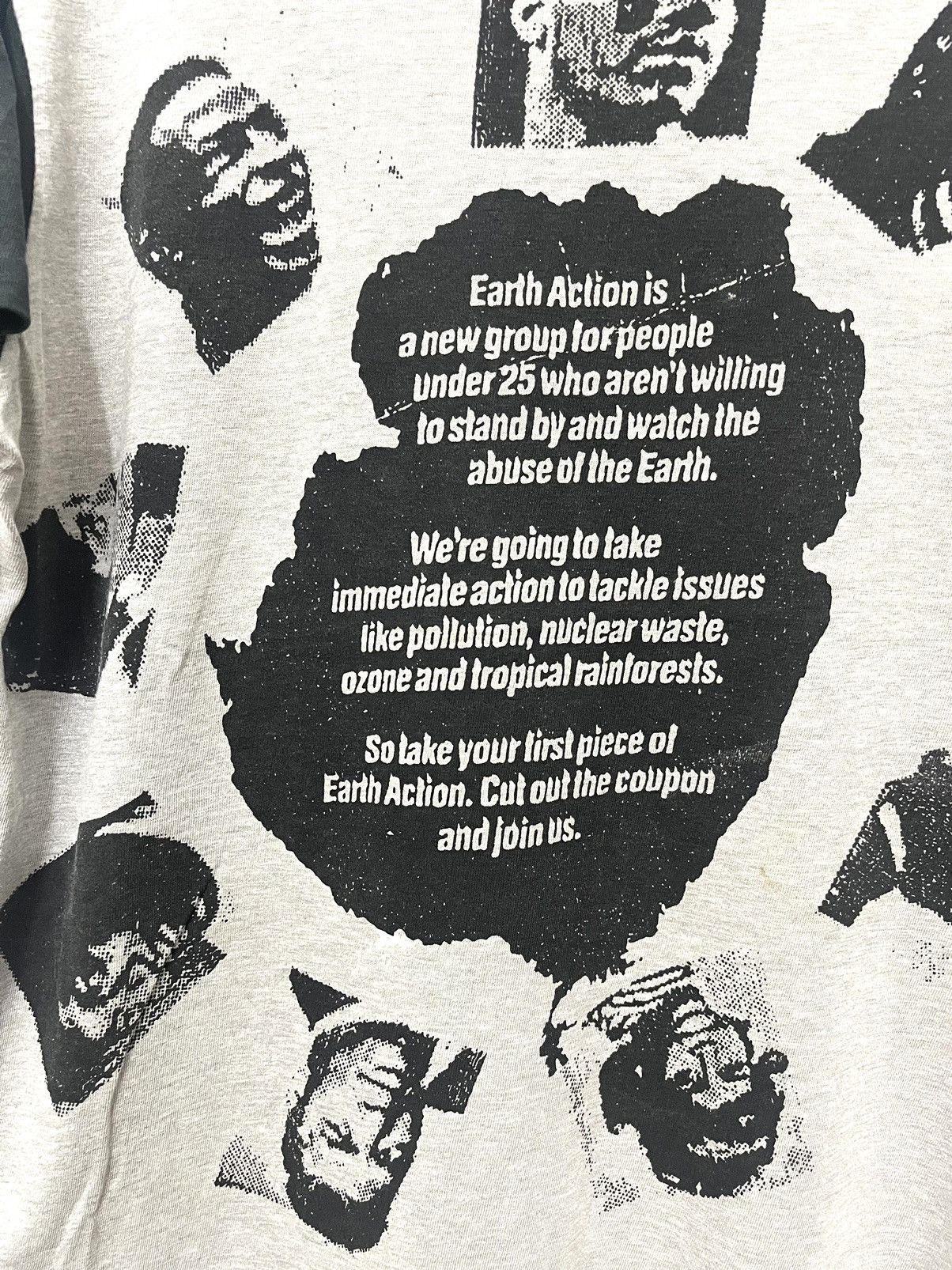 Vintage Vintage 90’s Ecstatic Anarchist Tee Size US L / EU 52-54 / 3 - 2 Thumbnail