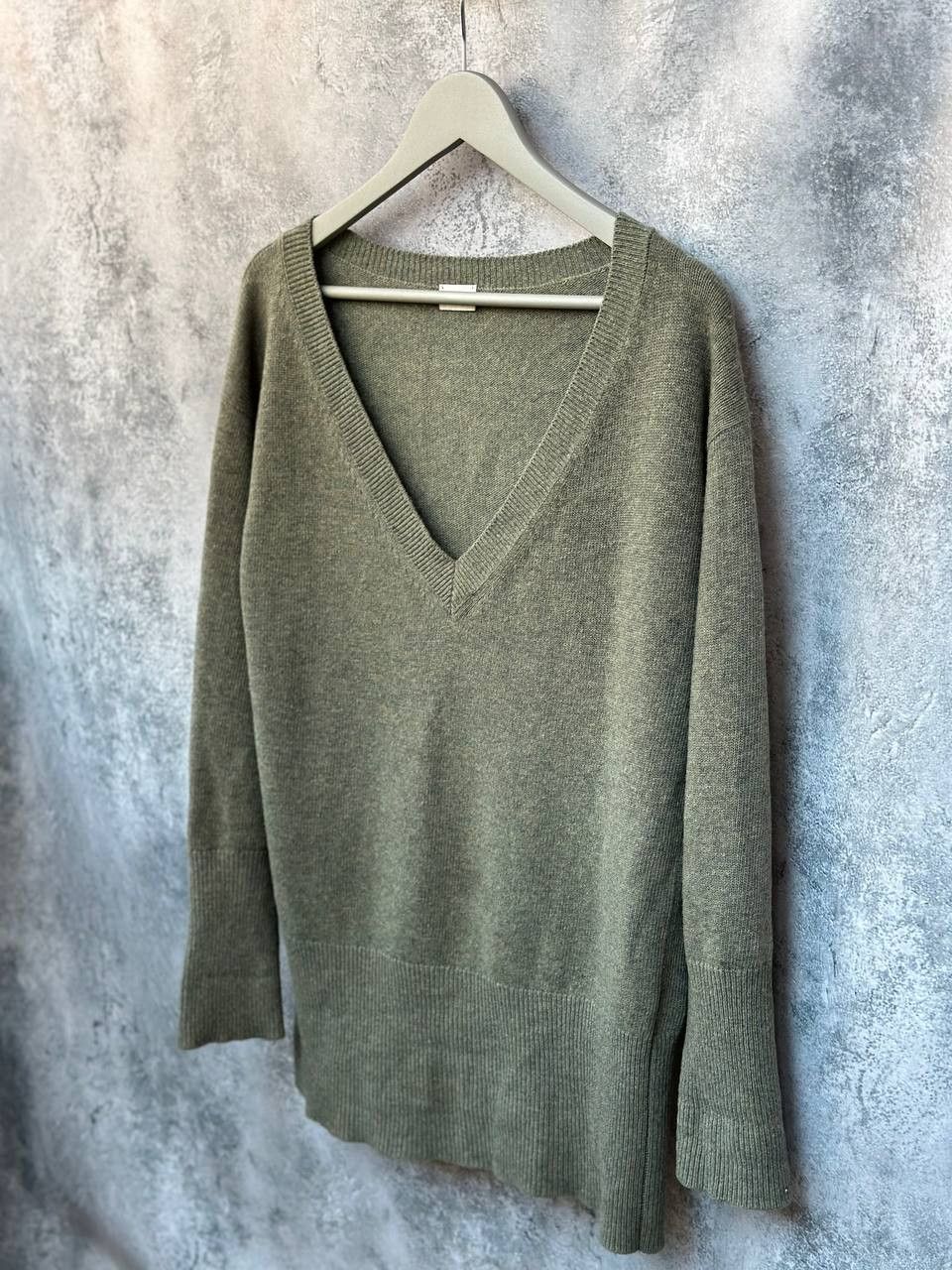 Other Celtic Co Geelong V-Neck Sweater Relaxed Jumper Long Sleeve Size L / US 10 / IT 46 - 1 Thumbnail