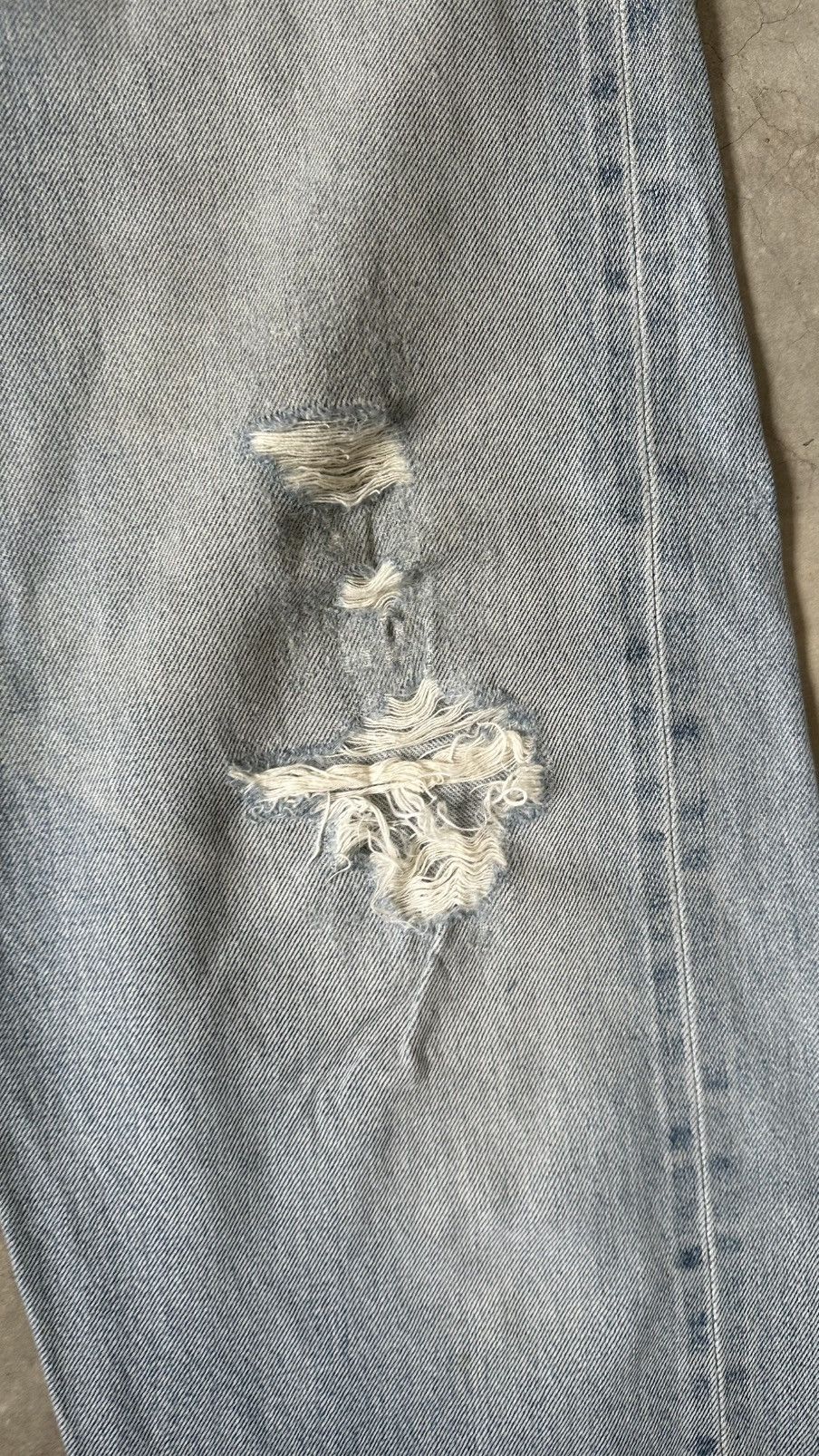 Spellbound VINTAGE LEVIS BUTTON SPELLBOUND DISTRESSED SELVEDGE PANT Size US 34 / EU 50 - 4 Thumbnail