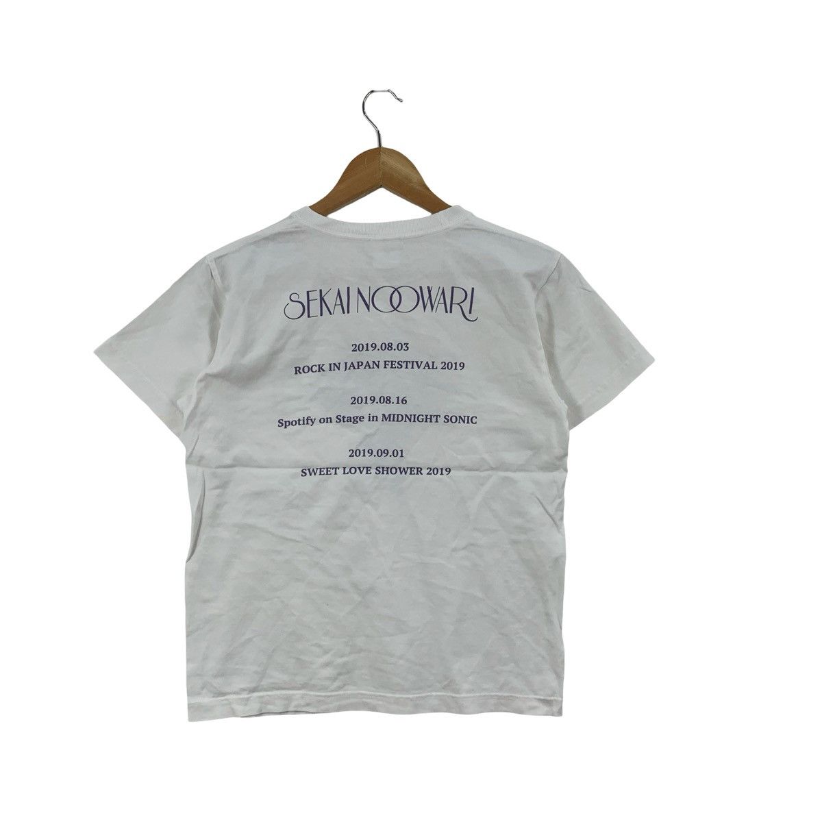 Other SEKAI NO OWARI Official Merchandise Japanese Pop Rock Tee Size US S / EU 44-46 / 1 - 6 Thumbnail