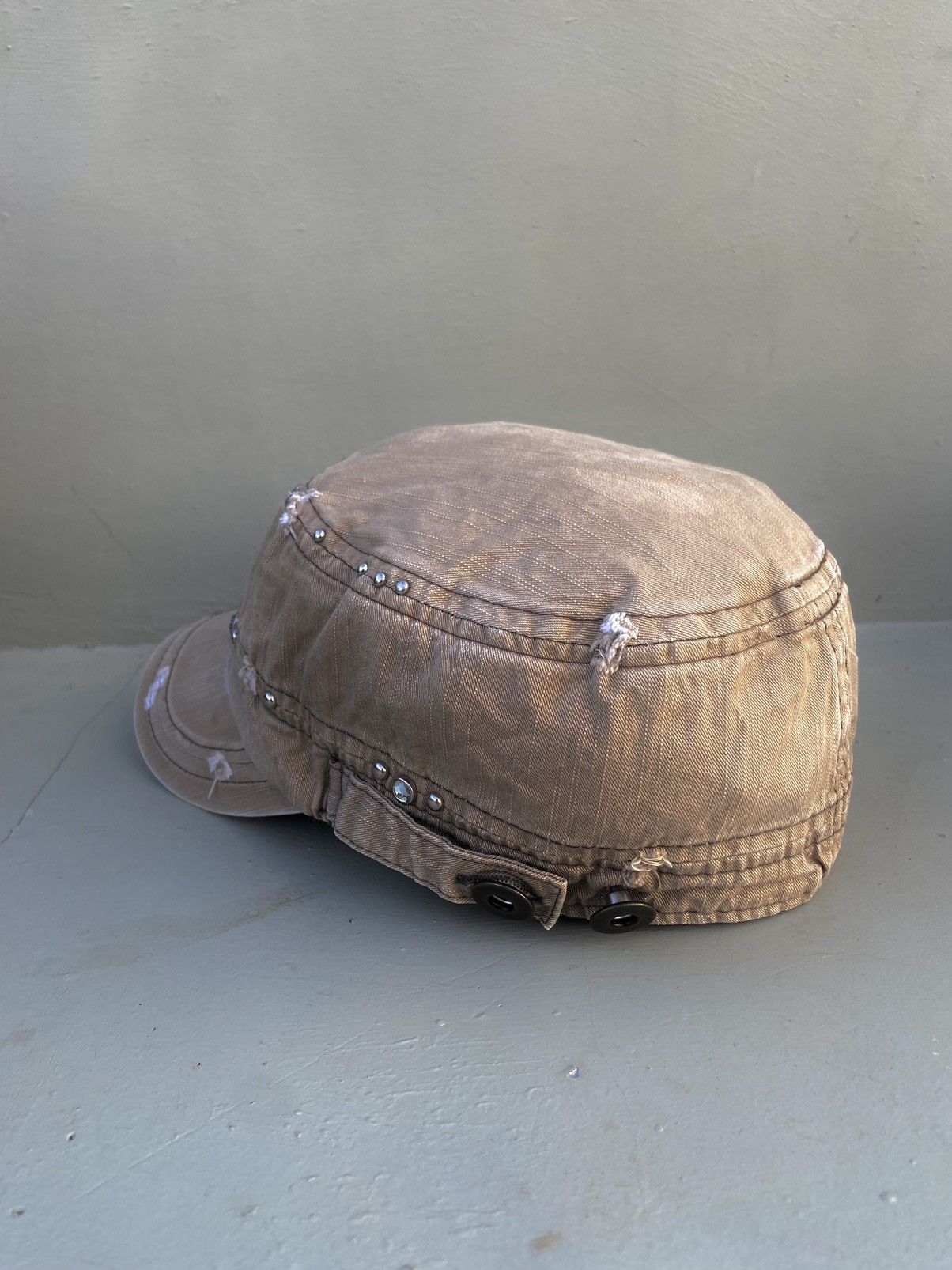If Six Was Nine 2000s studded zircon ifsixwasnine patrol hat Size ONE SIZE - 5 Thumbnail