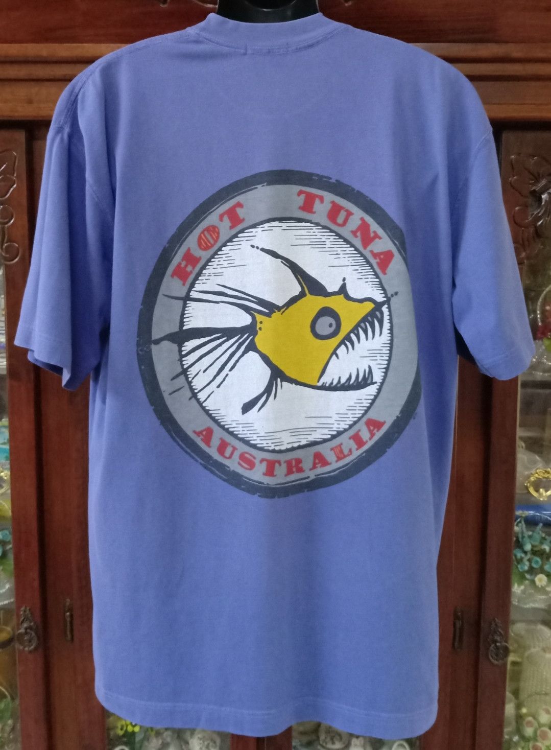 Hot Tuna × Vintage Vintage 90s Hot Tuna Australia T-shirt Size US XL / EU 56 / 4 - 1 Thumbnail