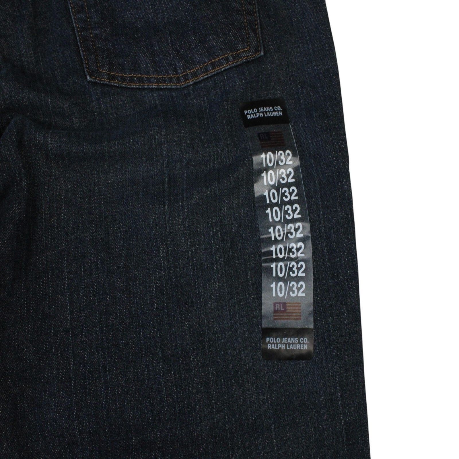 Polo Ralph Lauren Polo Ralph Lauren Stretch Kelly Dark Wash Jeans Sz 10x32 Size US 32 / EU 48 - 5 Thumbnail