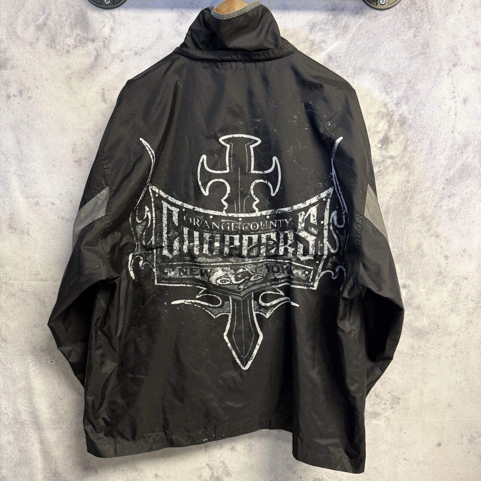 Other Orange County Choppers Jacket Mens XL Full Zip Windbreake Size US XL / EU 56 / 4 - 1 Thumbnail