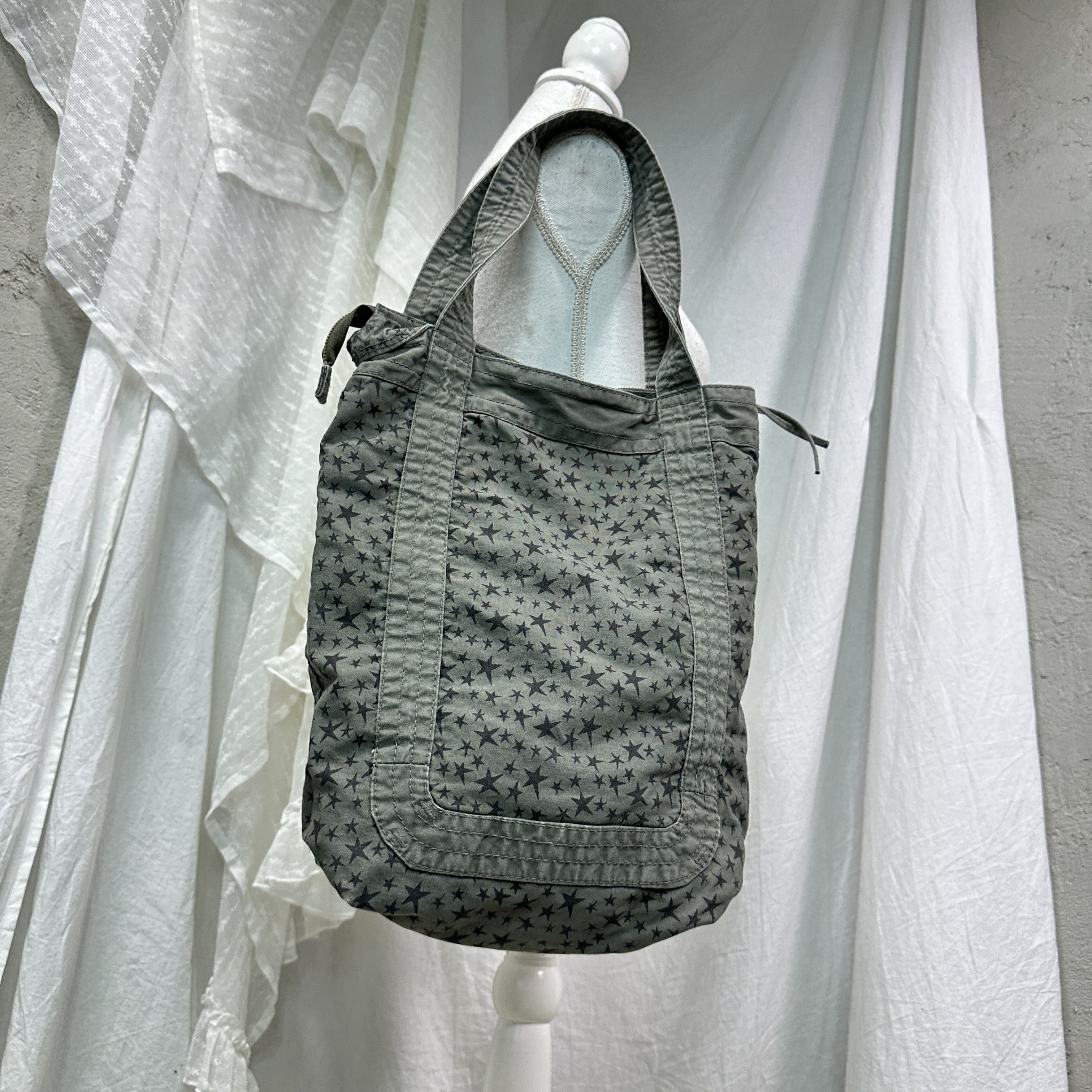 Vintage Vintage Avant Garde Grunge Tote Stars Hobo Bag Y2K Size ONE SIZE - 5 Thumbnail