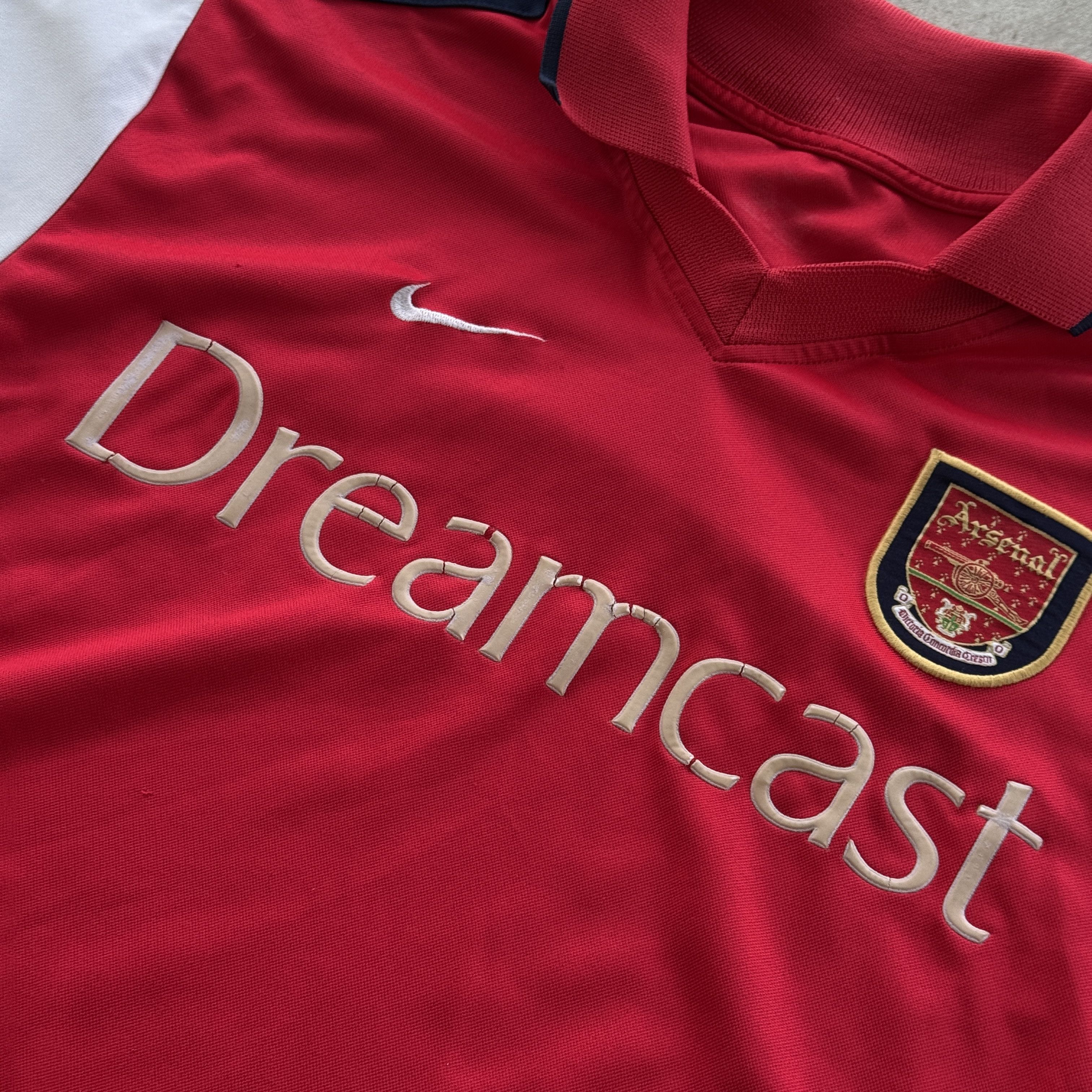 Vintage Vintage Arsenal 2000-02 Home Shirt Nike Football Jersey Size US S / EU 44-46 / 1 - 5 Thumbnail