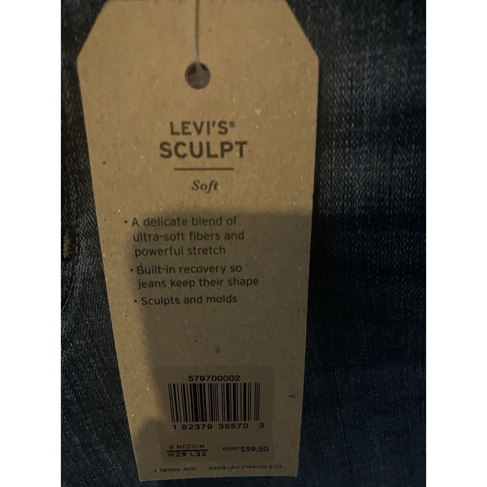 Levi's Levi's Women's Curvy Bootcut Jeans mid rise 8 Med W29 L32 Size 30" / US 8 / IT 44 - 5 Thumbnail