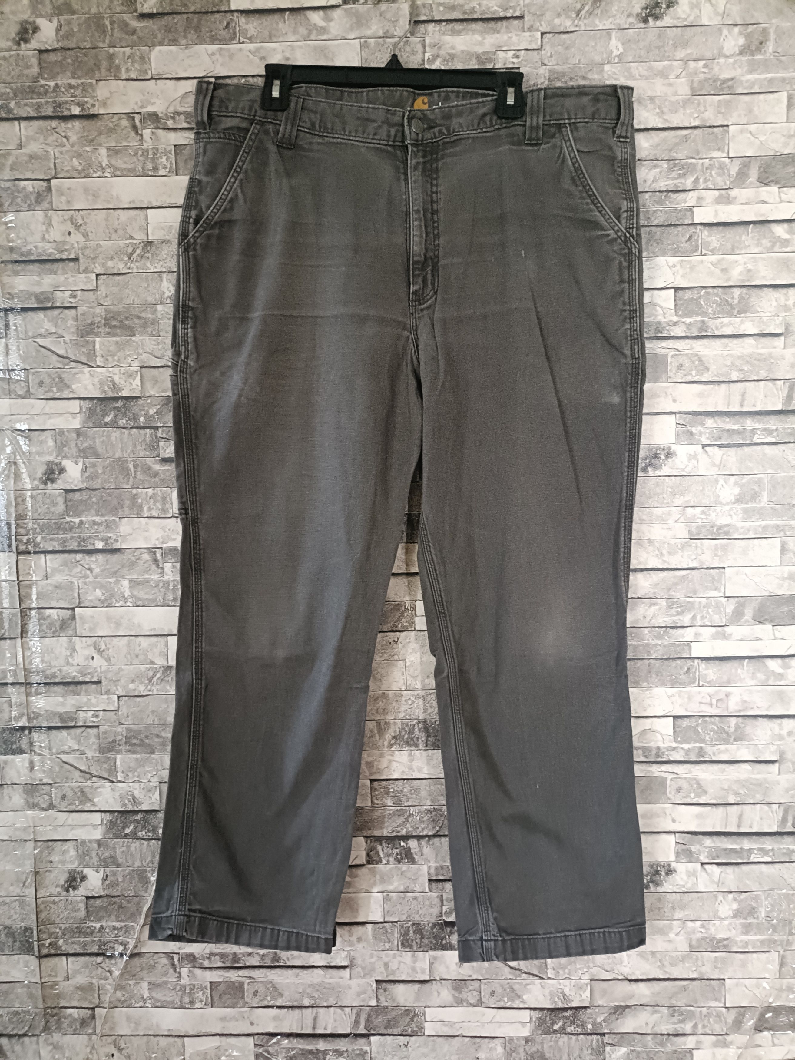 Carhartt Carhartt cell pocket relaxed fit jeans charcoal grey Size US 40 / EU 56 - 4 Thumbnail