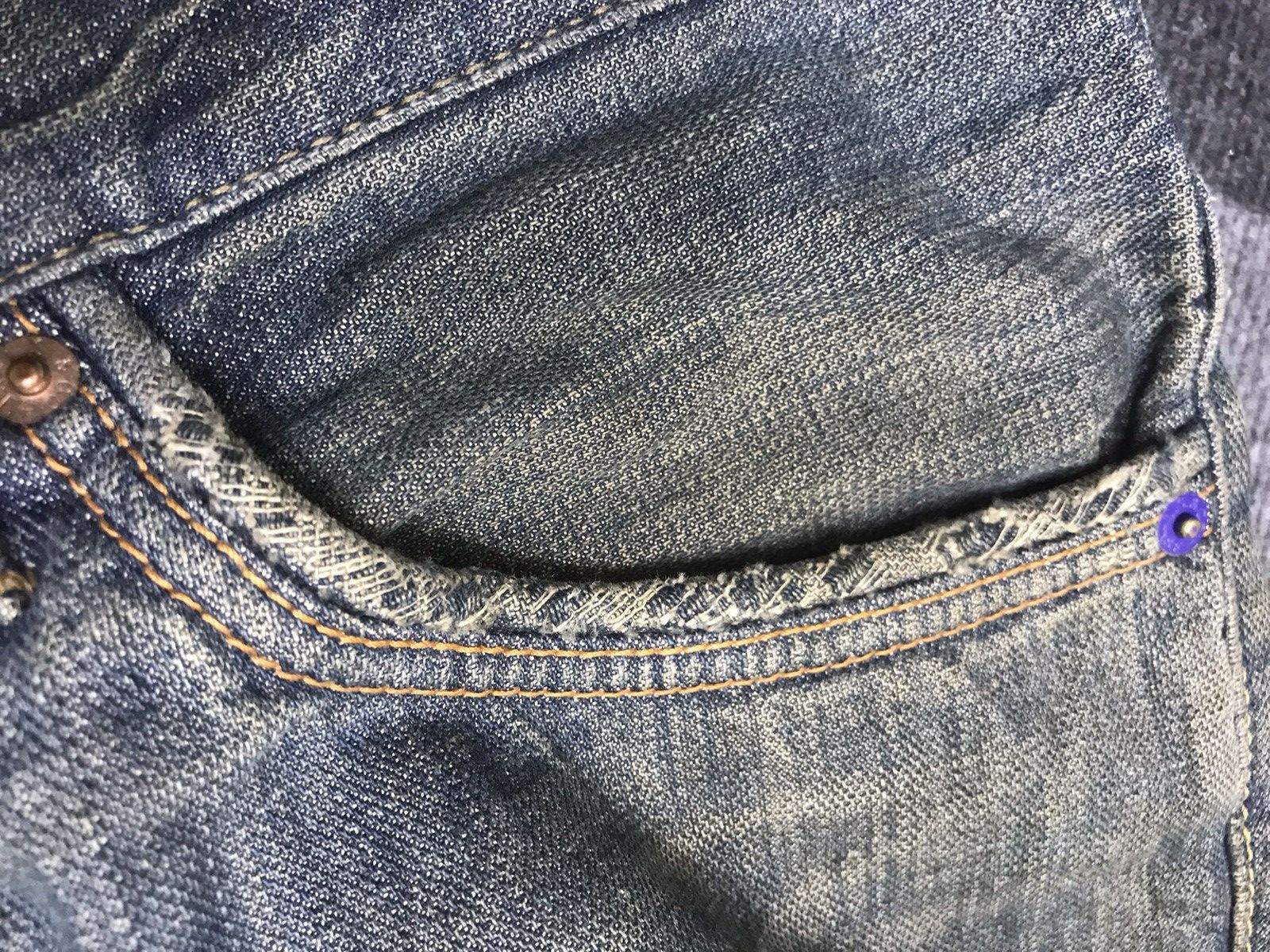 Levi's 💥ARCHIVAL💥Rare Levis 708 Distressed Dirty Cargo Denim F121 Size US 36 / EU 52 - 17 Thumbnail