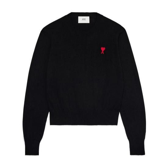 AMI AMI Men Sweatshirts BFHKS111 KN0025 001 BLACK Size US M / EU 48-50 / 2 - 1 Thumbnail