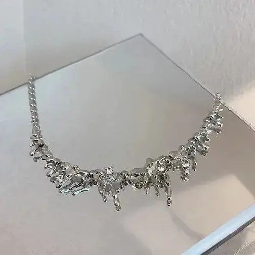 Japanese Brand Irregular Waterdrop Shape Pendant Size ONE SIZE - 3 Thumbnail