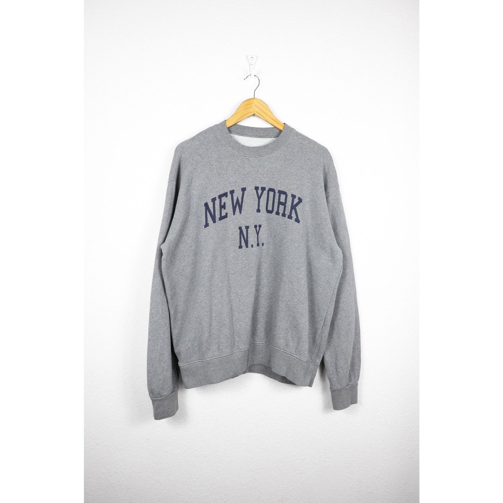 Vintage Vintage New York NY City Graphic Sweatshirt 90s Y2K Size US XL / EU 56 / 4 - 1 Thumbnail