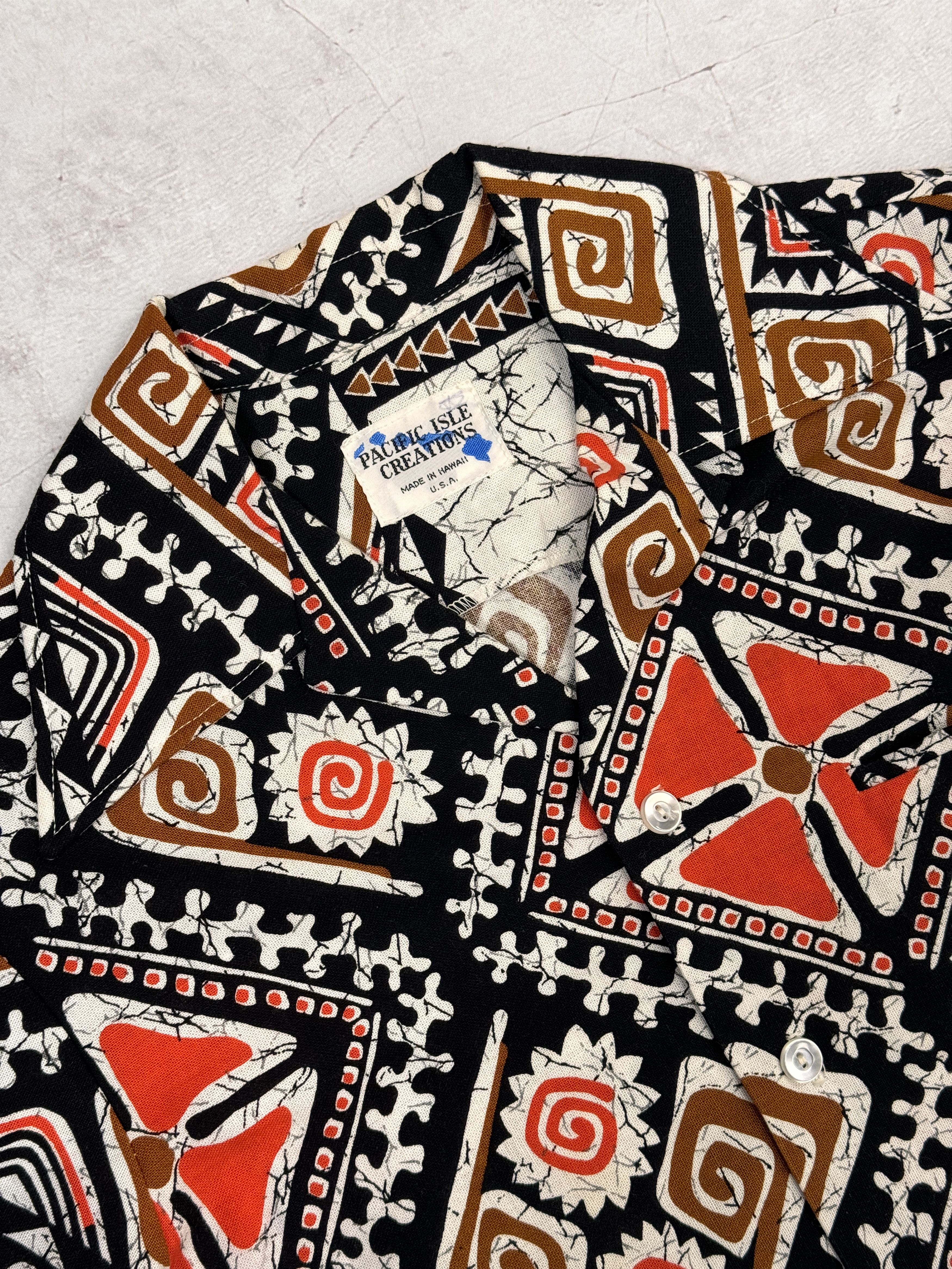 Vintage Vintage Pacific Isle Creations Hawaiian Shirt Abstract USA Size US S / EU 44-46 / 1 - 5 Thumbnail