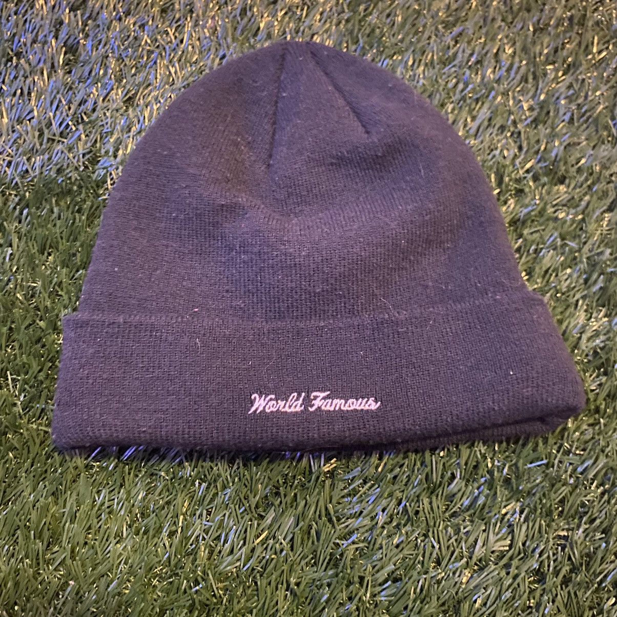 Supreme Supreme Bandanna Box Logo Beanie Navy Size ONE SIZE - 3 Thumbnail