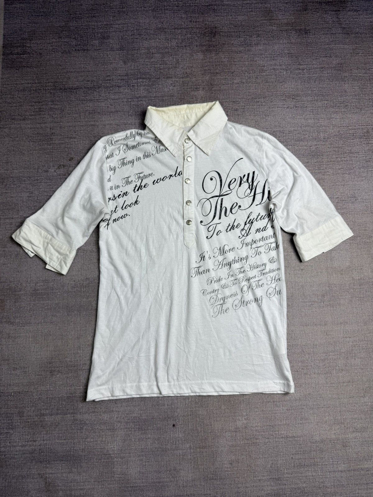 Japanese Brand SMENTICDESIGN IFSIX STYLE SHIRT Size US M / EU 48-50 / 2 - 1 Thumbnail
