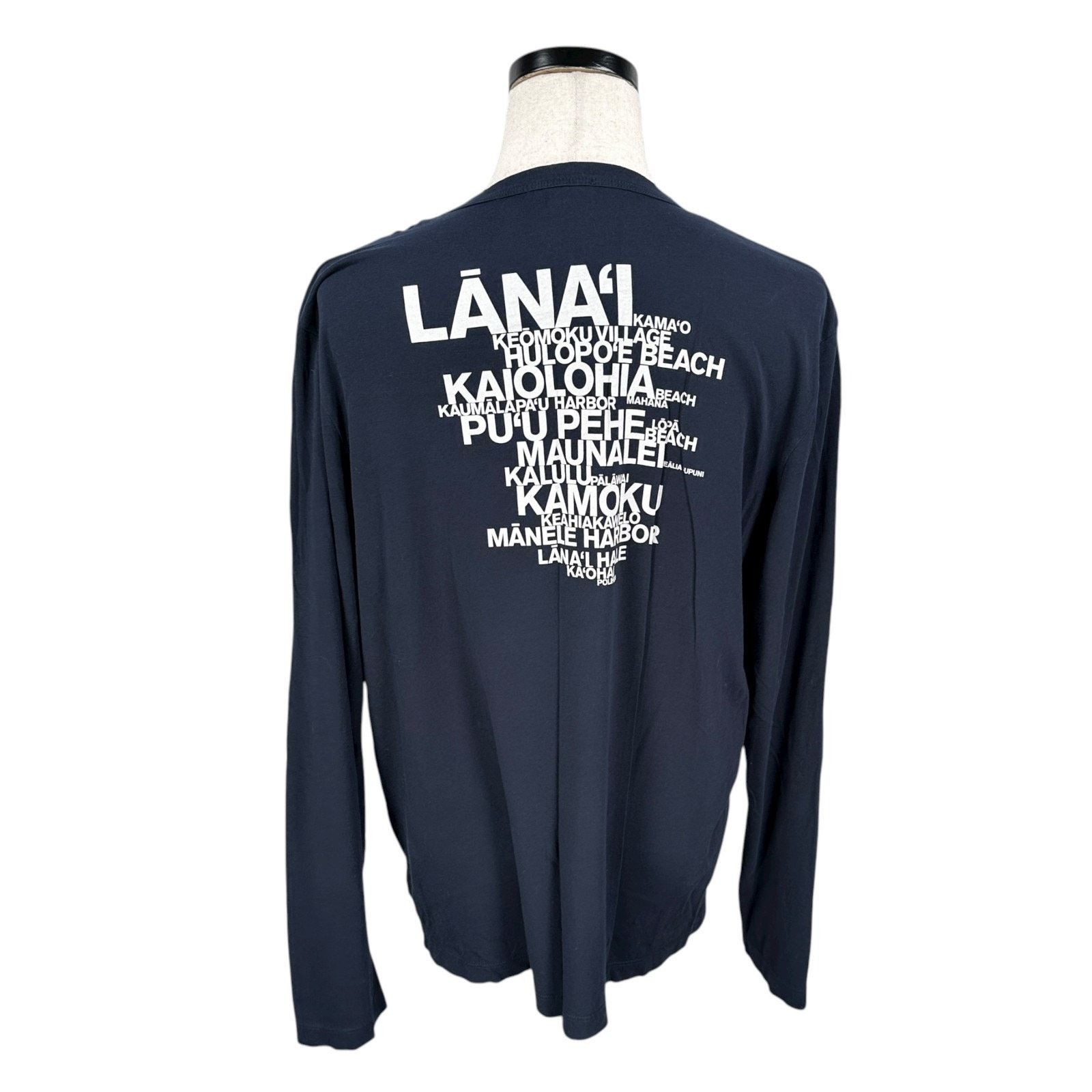 James Perse James Perse T-Shirt Men 4 XL Blue Lanai Graphic Print Cotton Size US XL / EU 56 / 4 - 3 Thumbnail