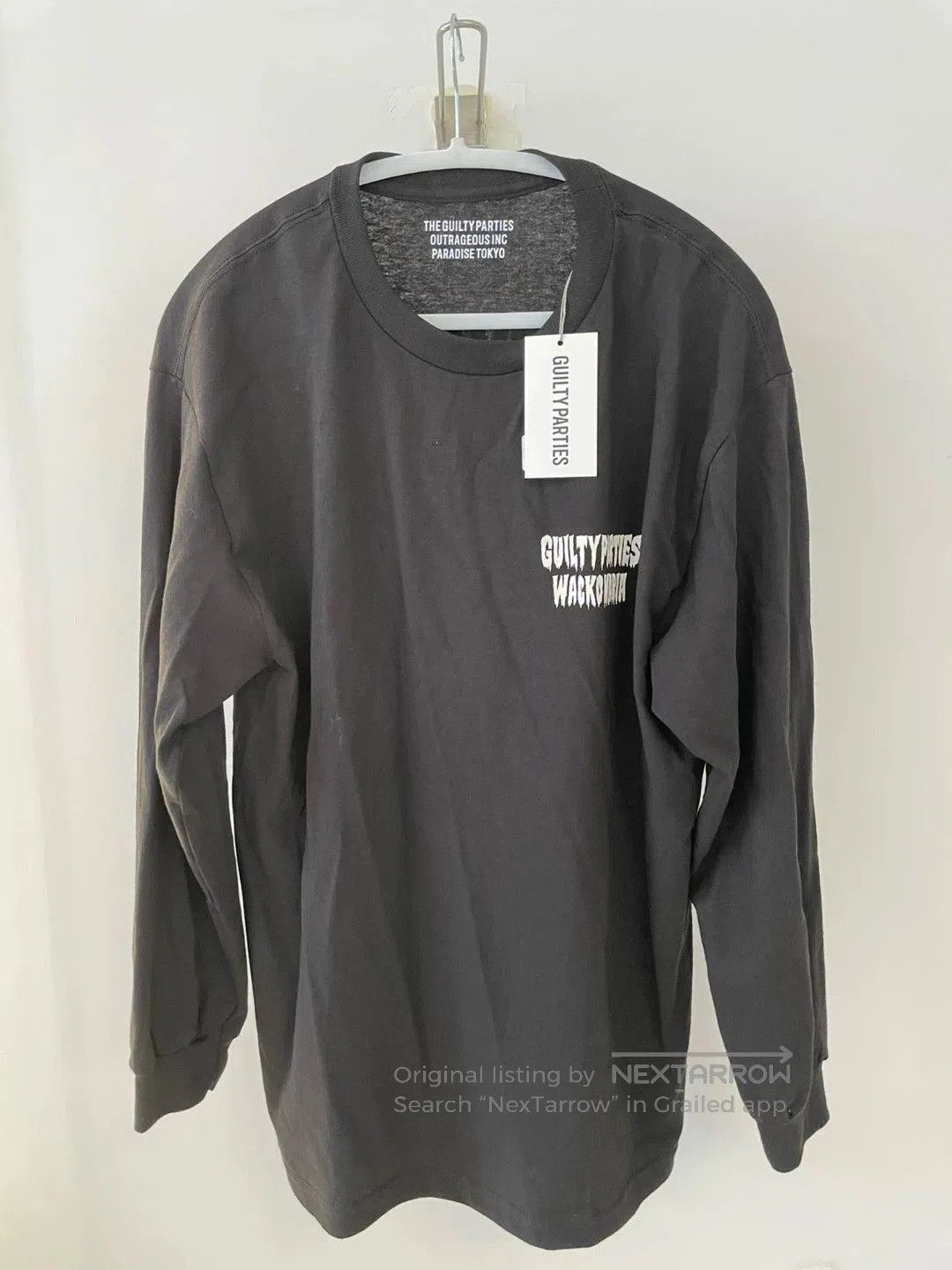 Wacko Maria Wacko Maria Long Sleeve T-Shirt Black. Size US L / EU 52-54 / 3 - 2 Thumbnail