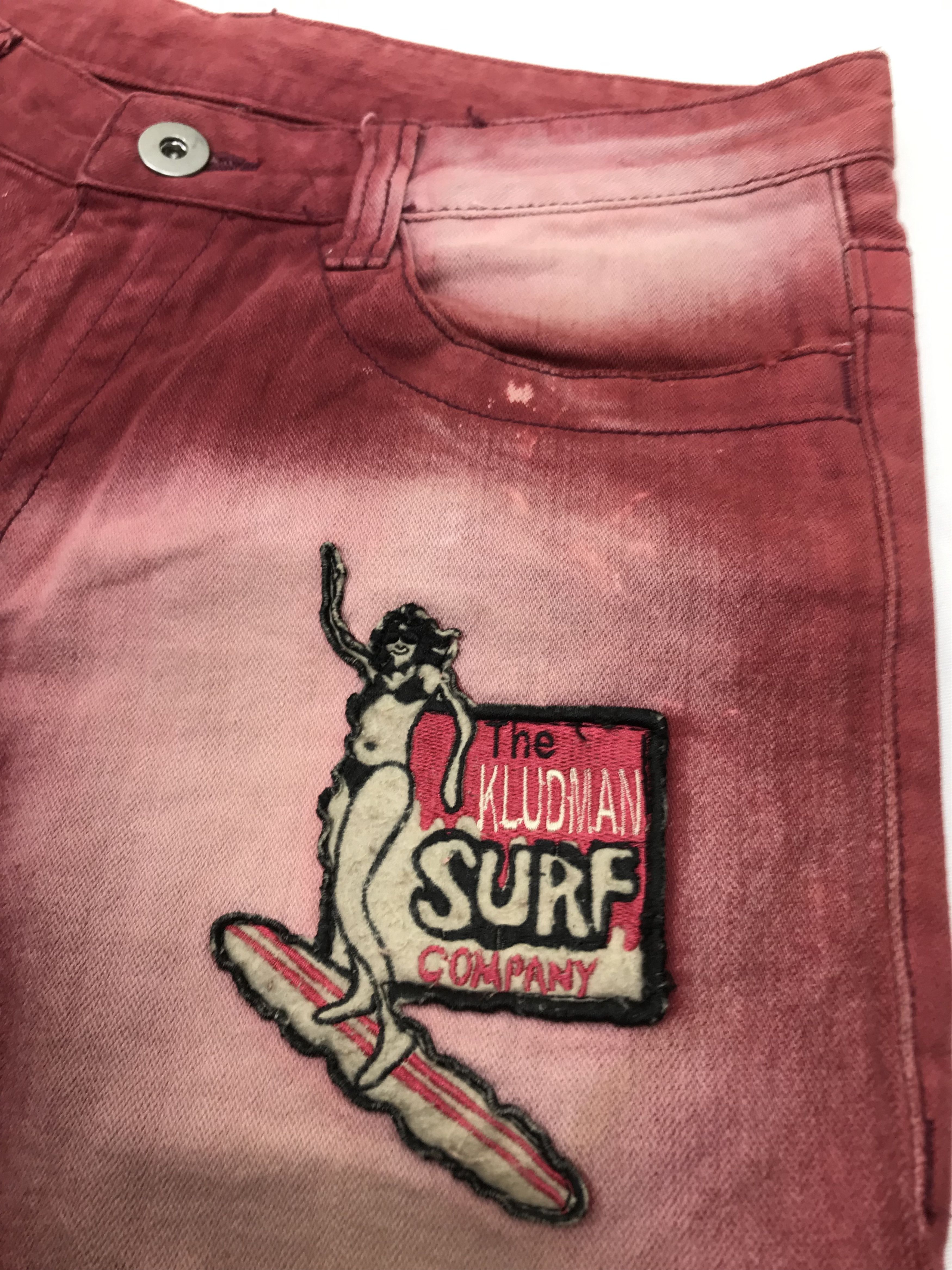 Hysteric Glamour Vintage Hysteric Glamour Patched Hawaiian Flare Jeans Size US 32 / EU 48 - 11 Thumbnail