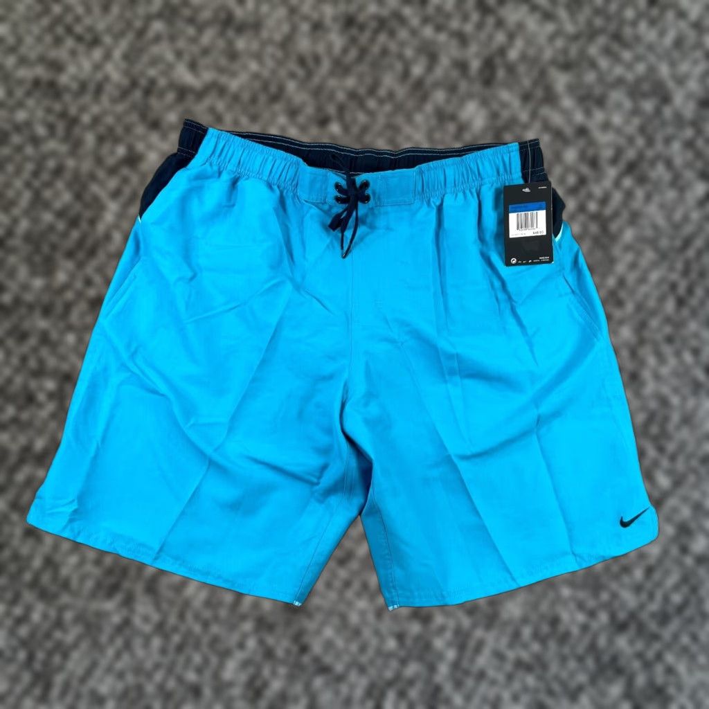 Nike Nike XL Blue Swim Trunks Mens Volley Board Shorts Lined 100% Polyester NESS9509 Size US 36 / EU 52 - 1 Thumbnail