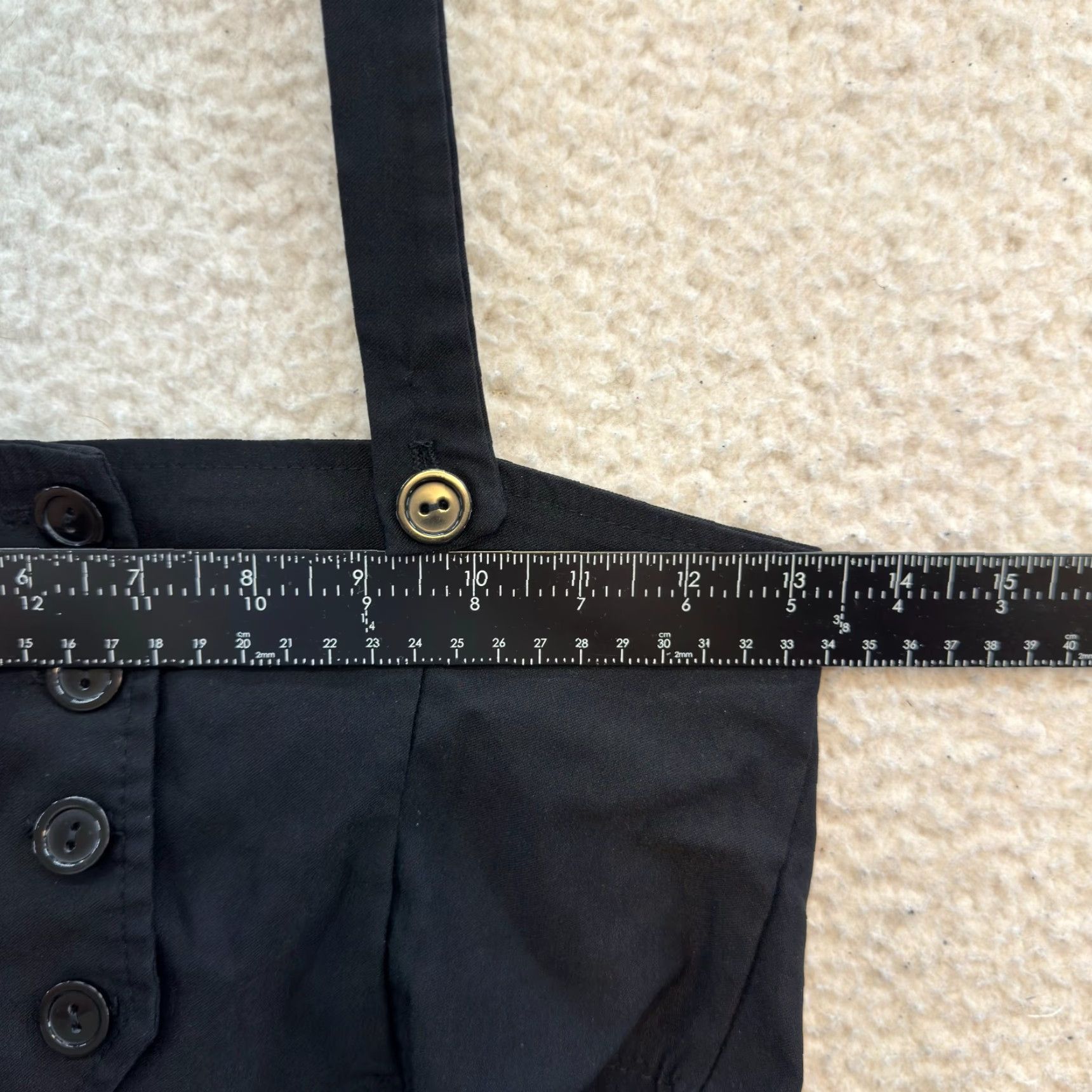 Vintage VINTAGE Y2K Jeknit Vest Top L Black Waist Girdle Punk Goth Emo Alice Cullen Mall Shirt Mens/ Womens Size L / US 10 / IT 46 - 4 Thumbnail