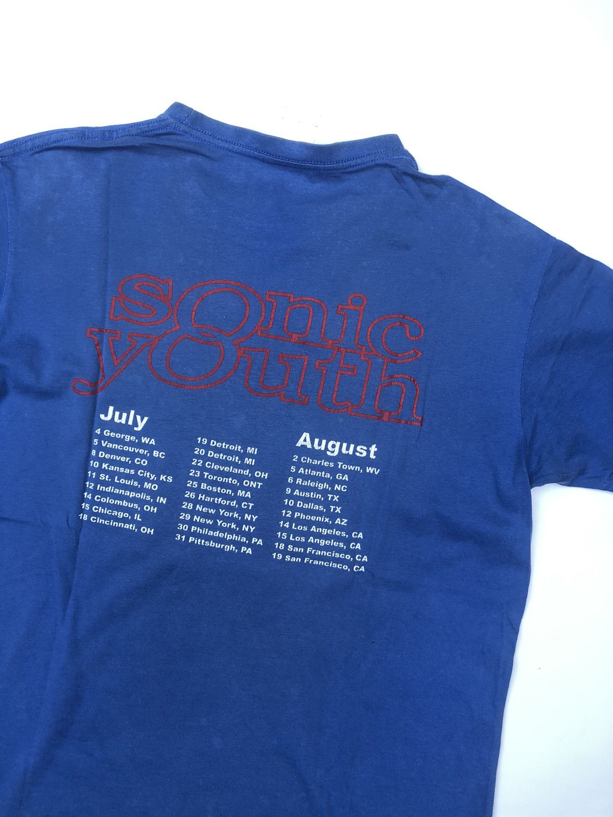 Band Tees × Japanese Brand × Vintage vintage Sonic Youth Washing Machine tour T Shirt Size US M / EU 48-50 / 2 - 4 Thumbnail
