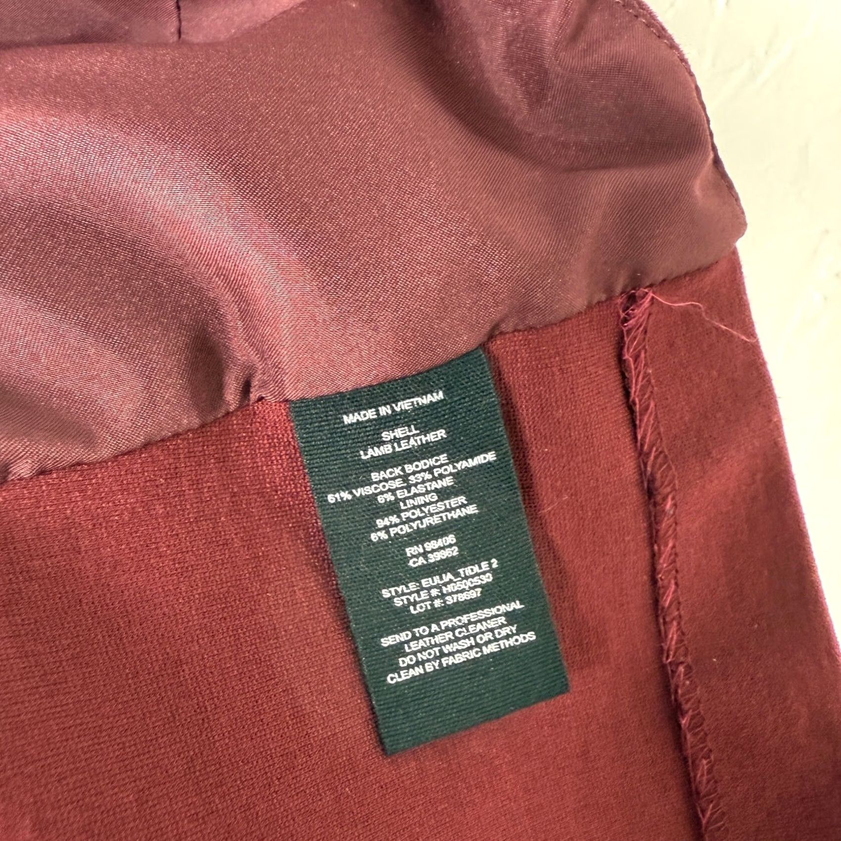 Theory Theory Womens Shirt M Red Suede Mock neck Blouse Career Size M / US 6-8 / IT 42-44 - 6 Thumbnail