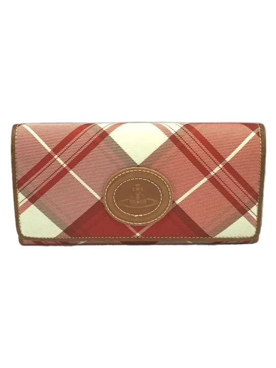 image of Vivienne Westwood Big Wallet Woman Archive in Red, Women's