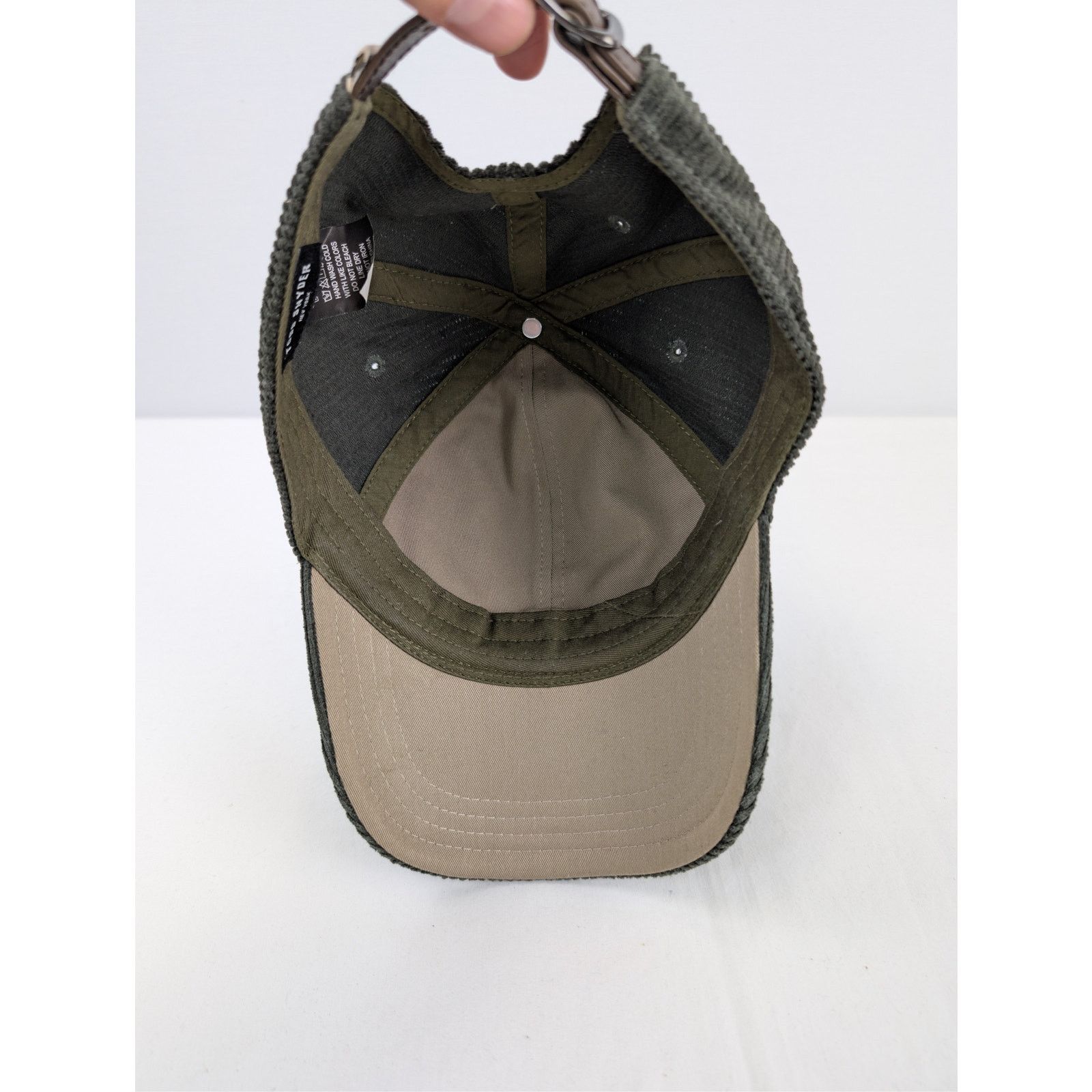 Todd Snyder o1rshd1 CC20 Size: OS / strap back Cap / hat in Green Size ONE SIZE - 8 Thumbnail