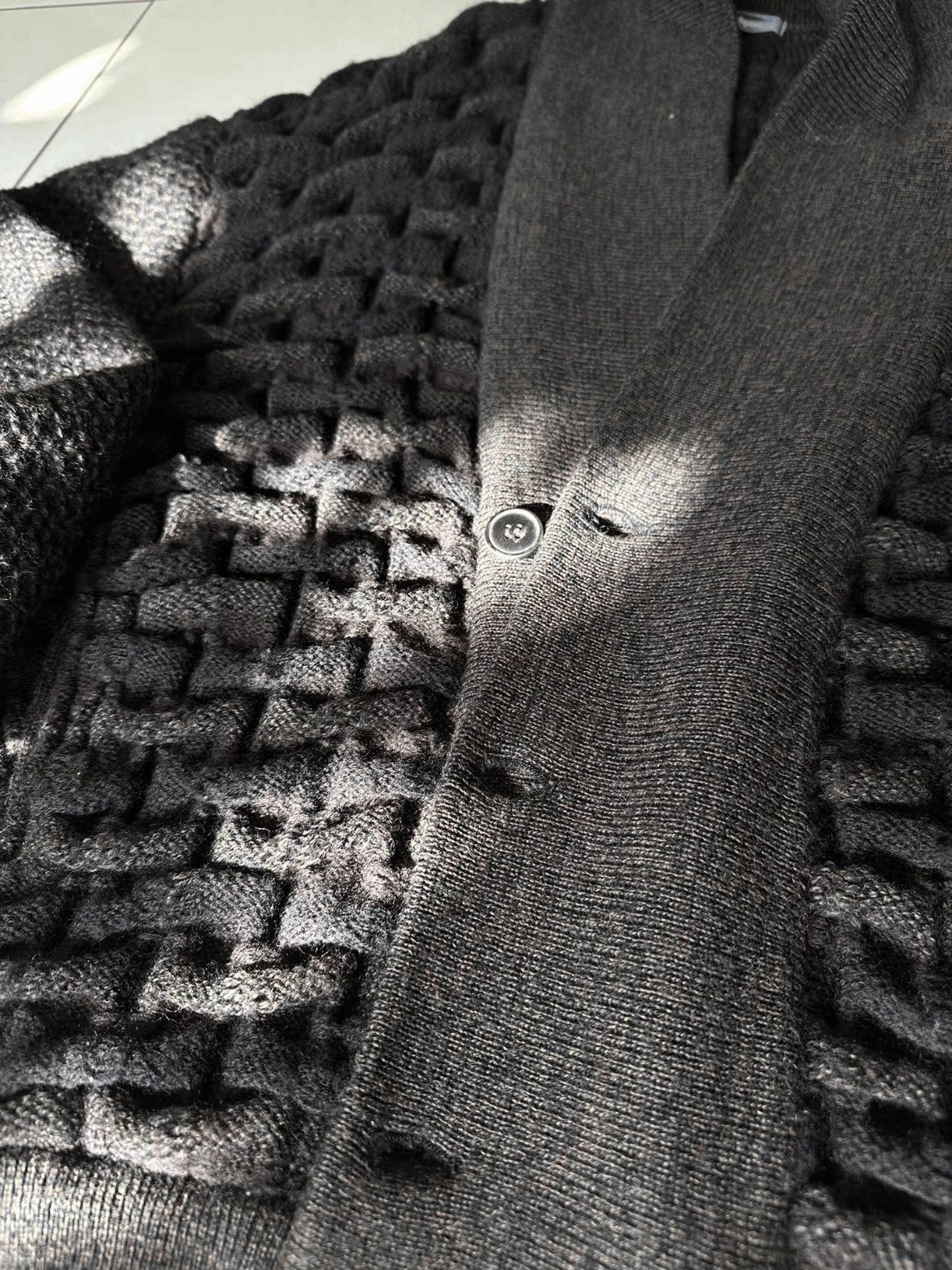 Issey Miyake Issey Miyake Woven Cardigan-2508 Size US M / EU 48-50 / 2 - 4 Thumbnail