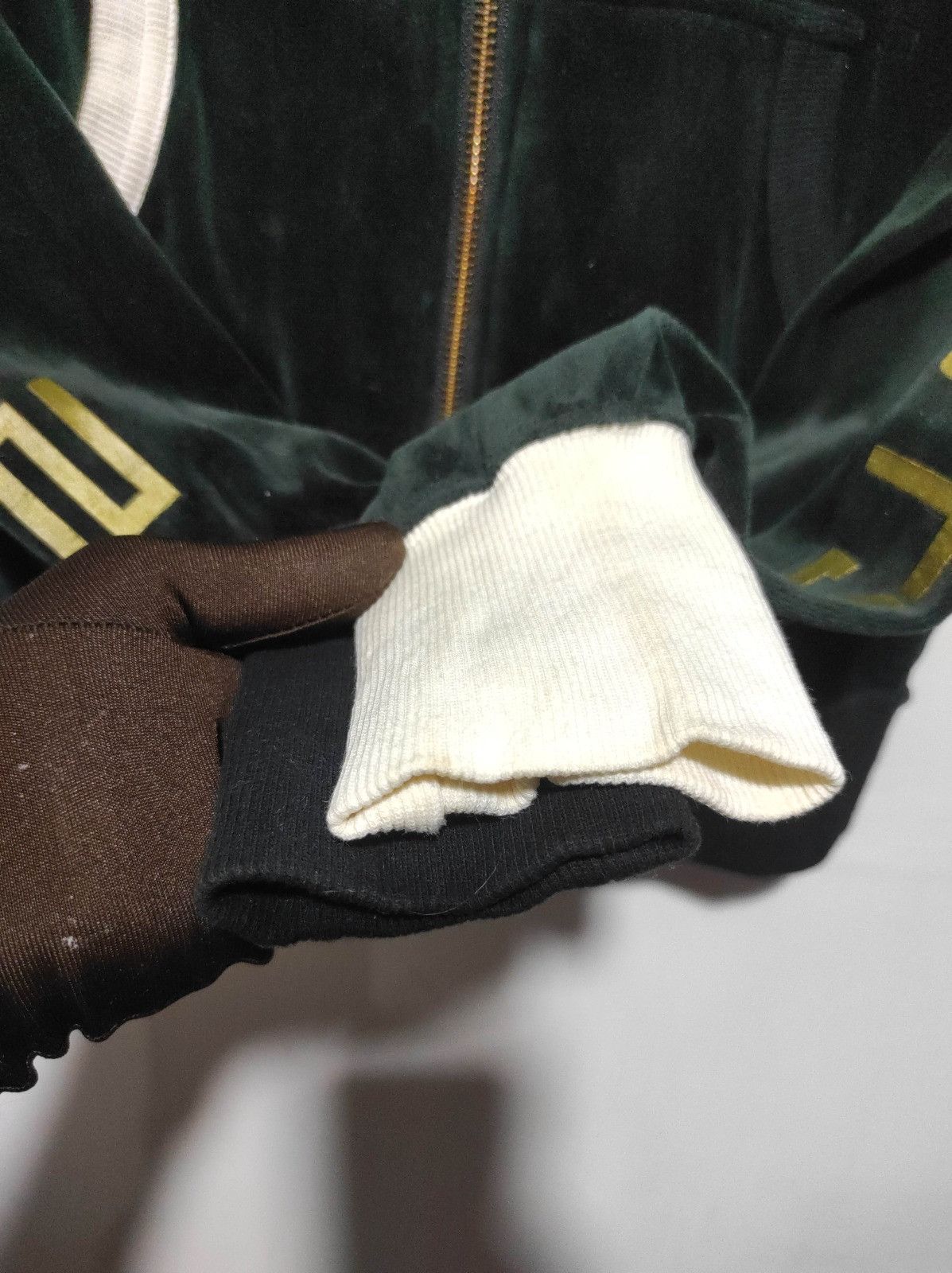 Japanese Brand 24 karat Velvet zip fur hoodie ifsix LGB style Size S / US 4 / IT 40 - 11 Thumbnail