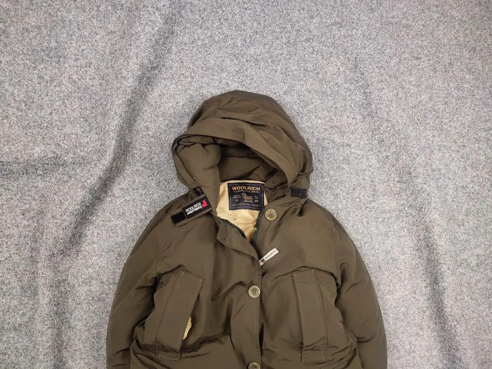 Woolrich Woolen Mills Woolrich Arctic Airforce 4 Pocket Parka Down Hooded Jacket Size M / US 6-8 / IT 42-44 - 1 Thumbnail