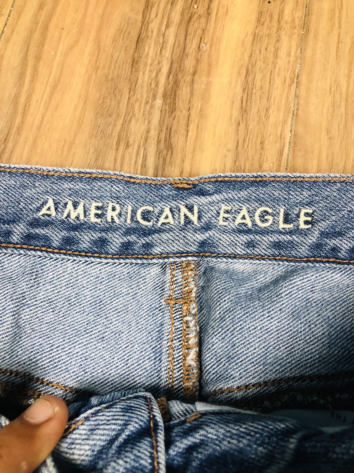 American Eagle Outfitters American Eagle Patch Design Jeans (35) Size US 30 / EU 46 - 13 Thumbnail