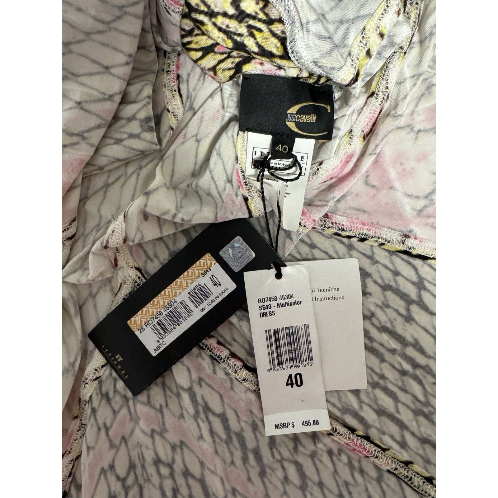 Just Cavalli Just Cavalli NWT Dress Size 40 $495 Size S / US 4 / IT 40 - 3 Thumbnail