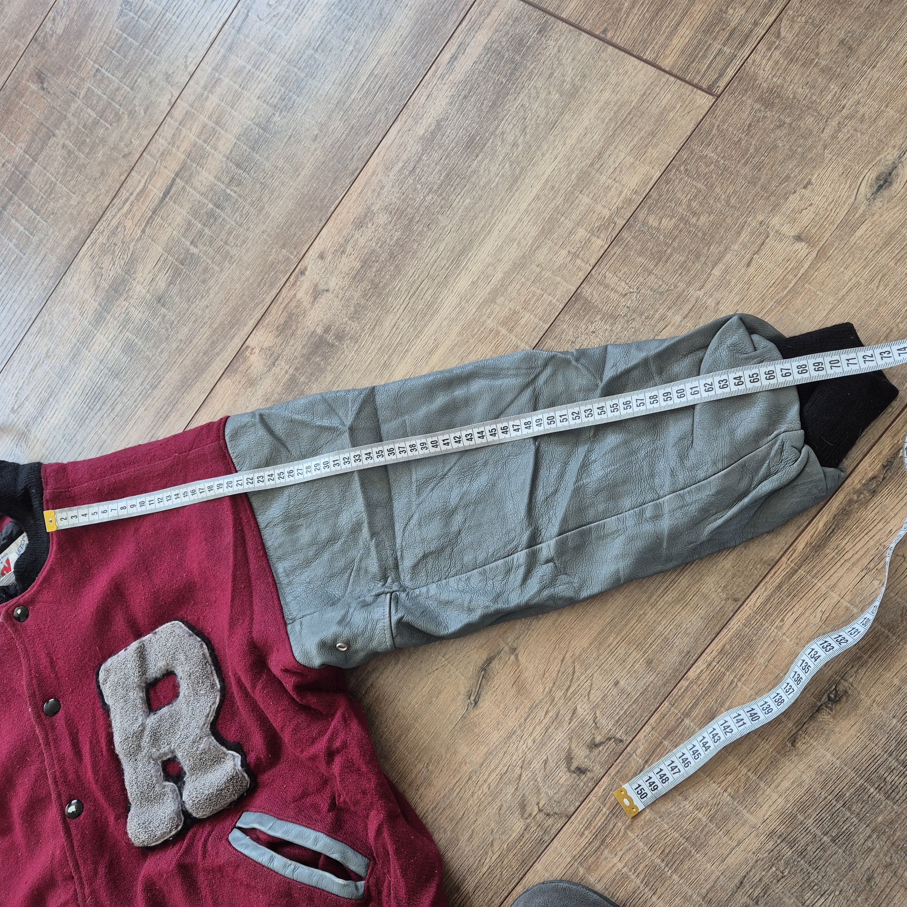 Vintage Letterman rop athletisc vintage jacket wool leather Size XL / US 12-14 / IT 48-50 - 8 Thumbnail