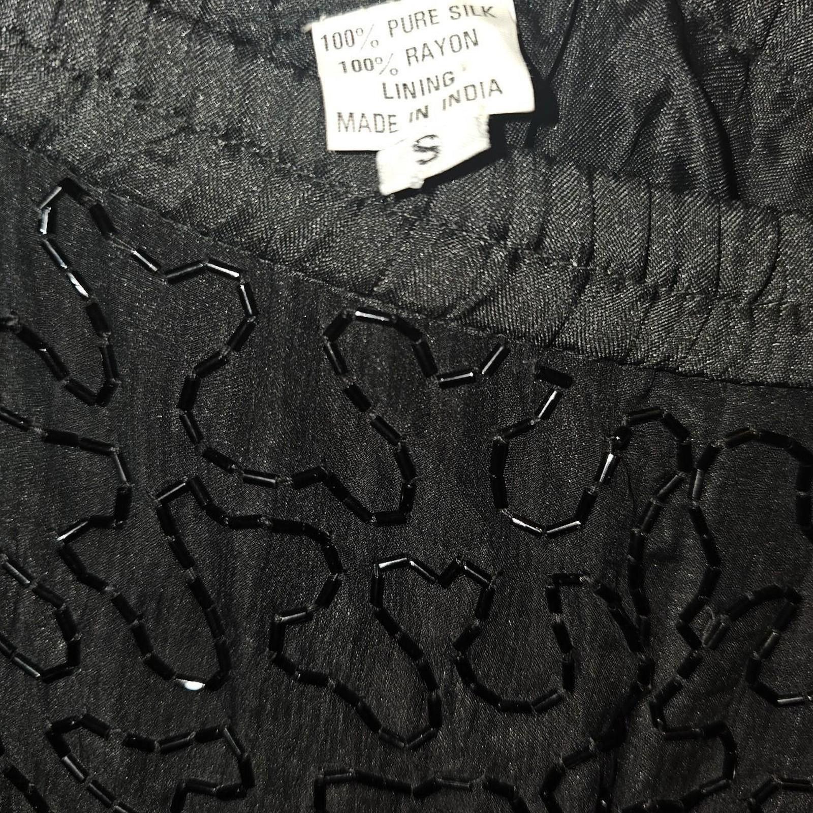 Other Women's Black Beaded Suit Size S / US 4 / IT 40 - 4 Thumbnail