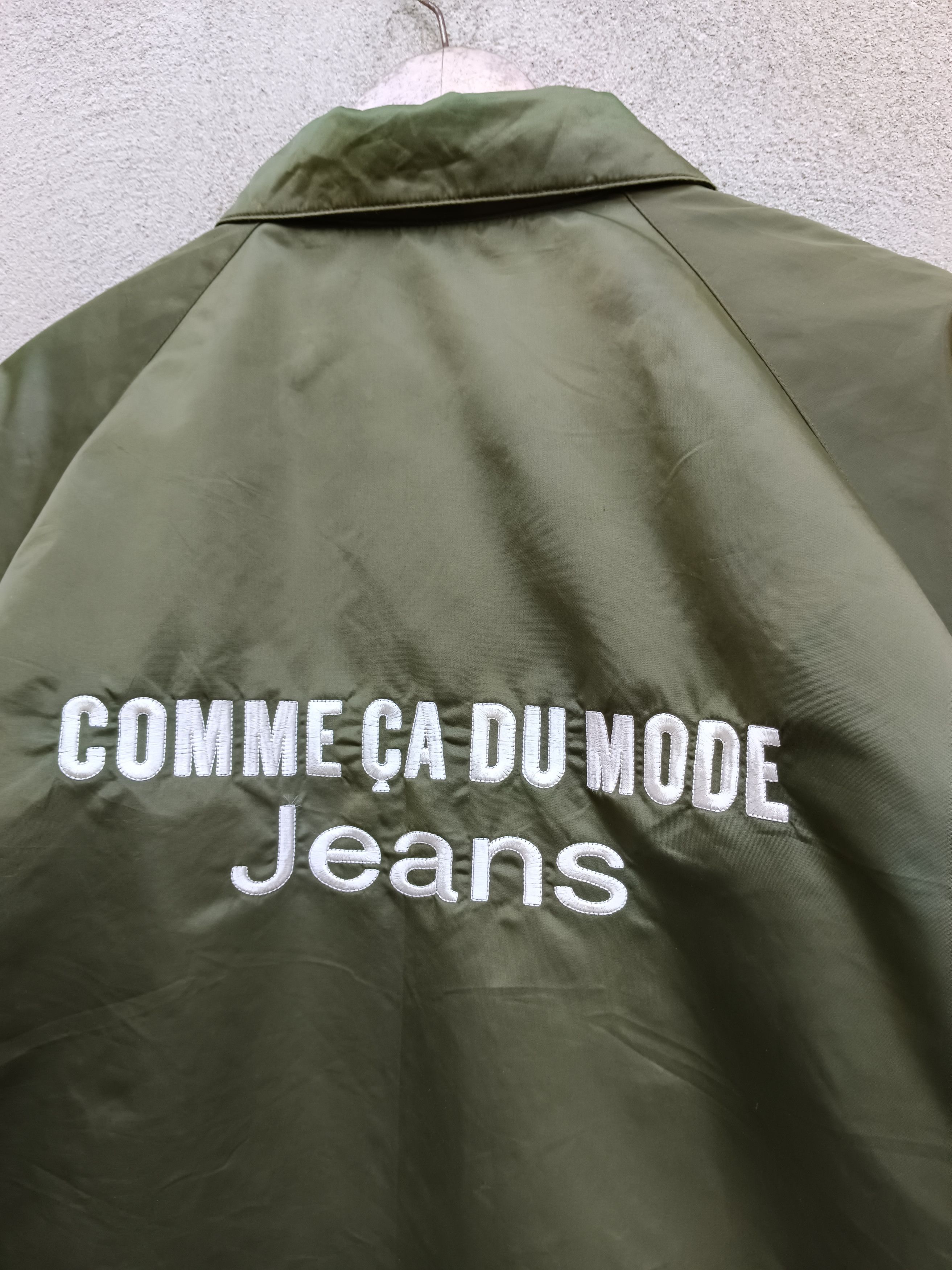 Japanese Brand Vintage Comme Ca Du Mode Big Logo Jacket Size US L / EU 52-54 / 3 - 3 Thumbnail