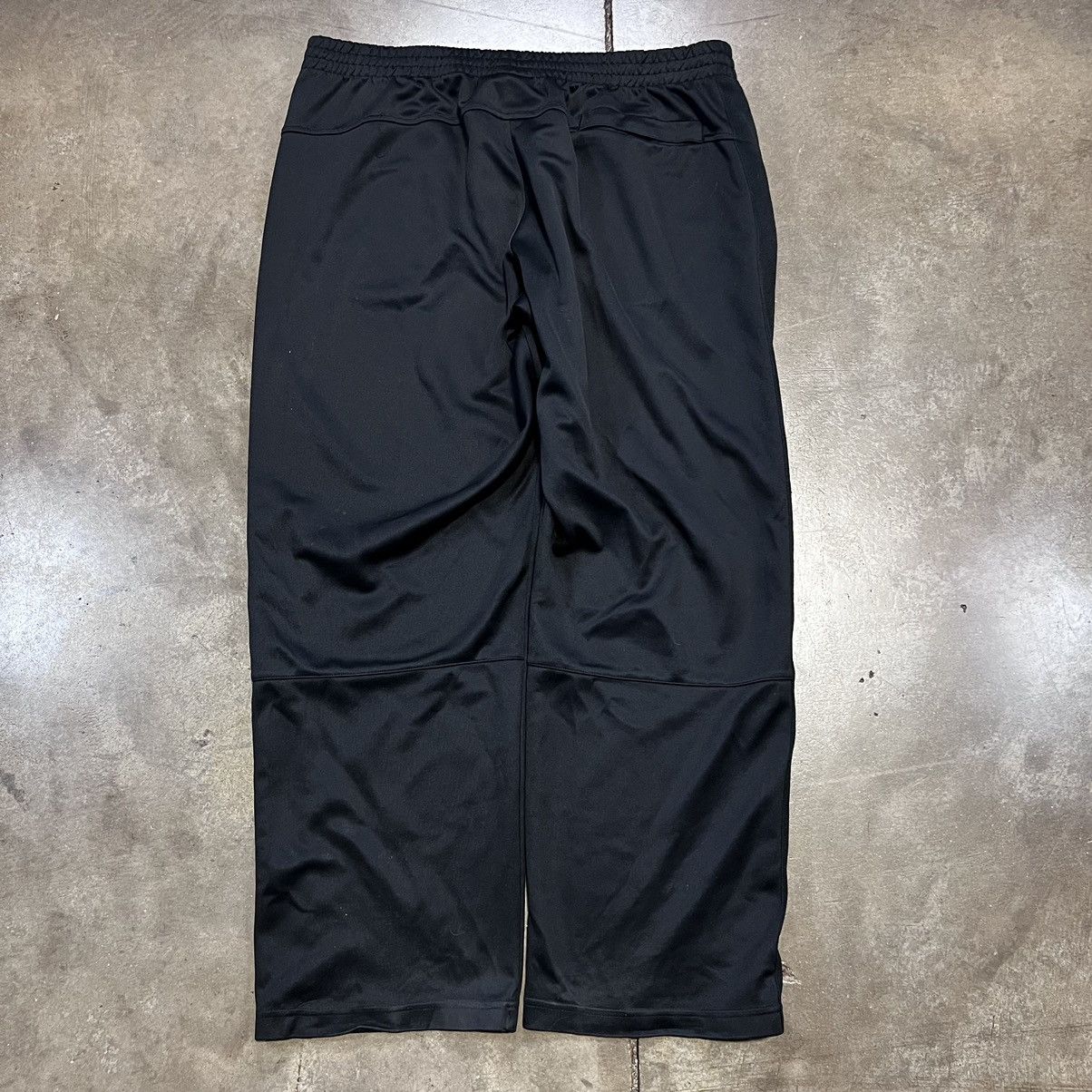 Nike × Vintage Vintage Nike Mini Swoosh Sweatpants Wide Leg Baggy Drill Y2K Size US 36 / EU 52 - 7 Thumbnail