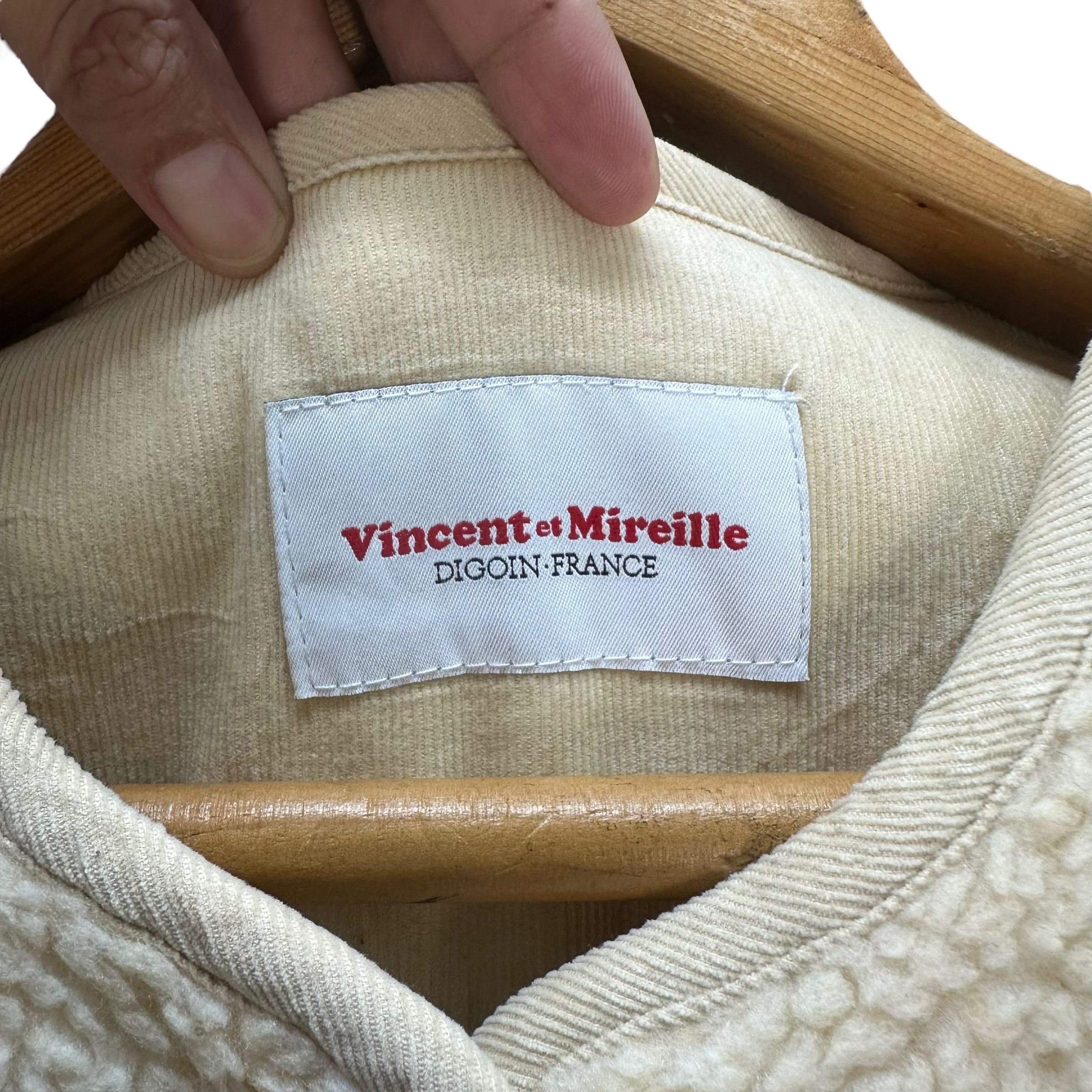 Japanese Brand VINCENT ET MIREILLE DEEP PILE FLEECE JACKET #8495-011 Size XS / US 0-2 / IT 36-38 - 7 Thumbnail