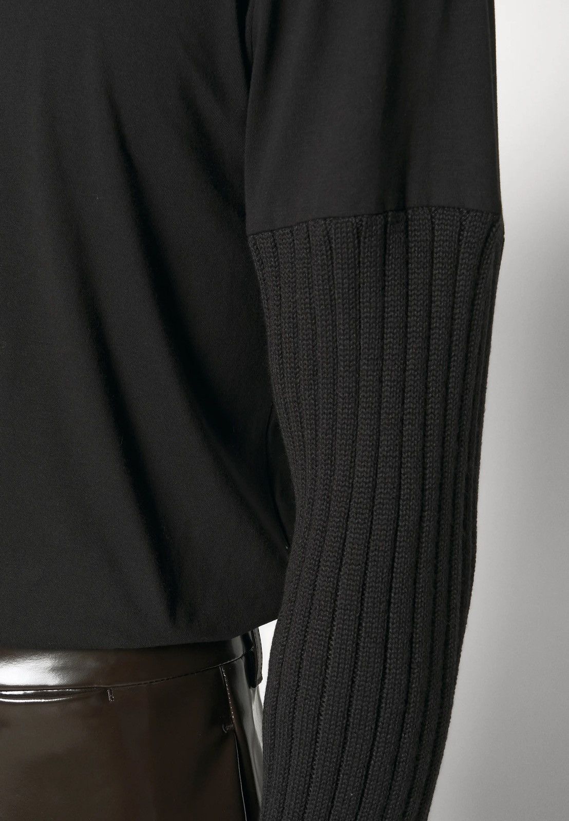 Maison Margiela !DS! SS23 Maison Margiela Long Sleeved Black Top Sweater Size US XL / EU 56 / 4 - 8 Thumbnail