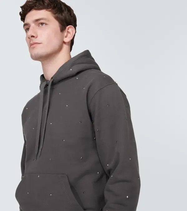 Valentino o1y0525 Hoodie in Lead Size US L / EU 52-54 / 3 - 2 Thumbnail