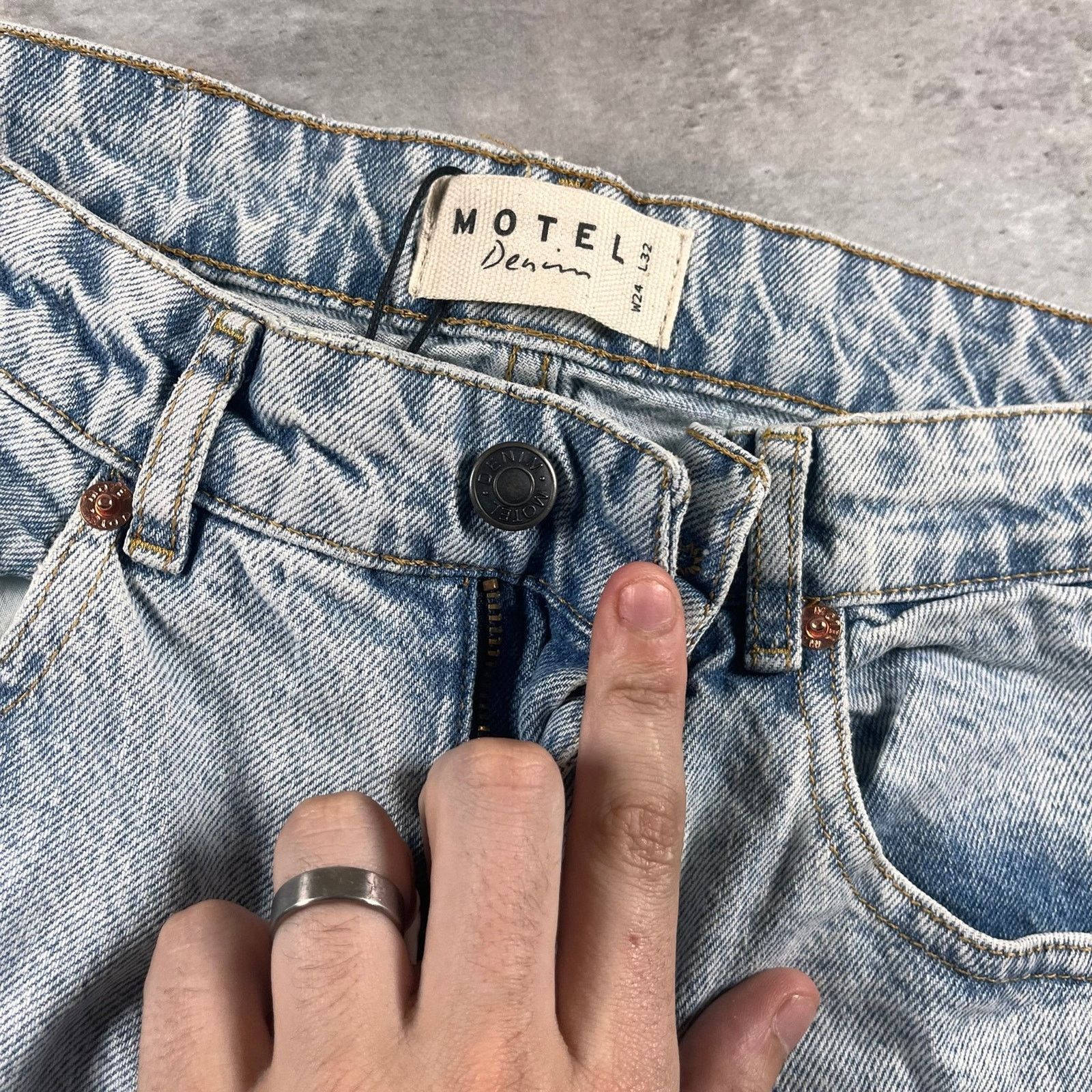 Other Motel women’s jeans Size 24" / US 00 / IT 34 - 5 Thumbnail