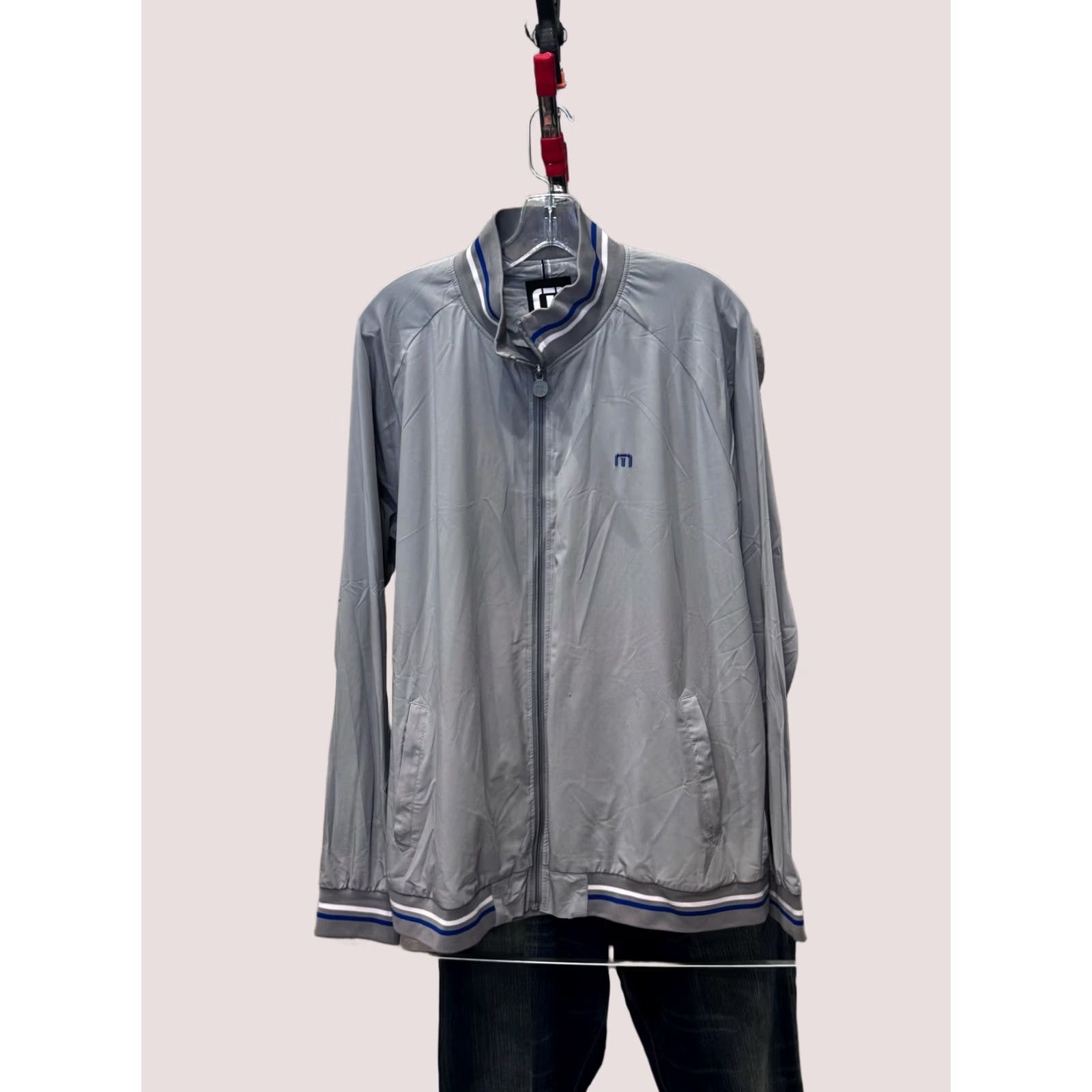 TravisMathew Travis Matthew Full Zippered SWEATER Jacket XL Men Multicolor Casual Shirt? Size US XL / EU 56 / 4 - 1 Thumbnail