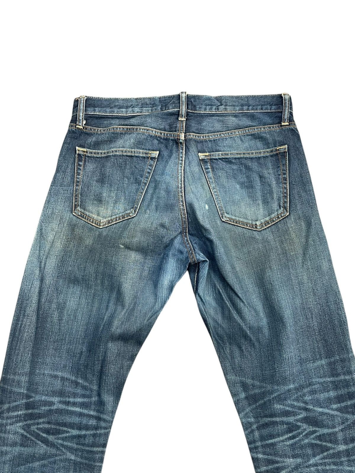 Japanese Brand Uniqlo Redline Selvedge Denim Size US 35 - 7 Thumbnail