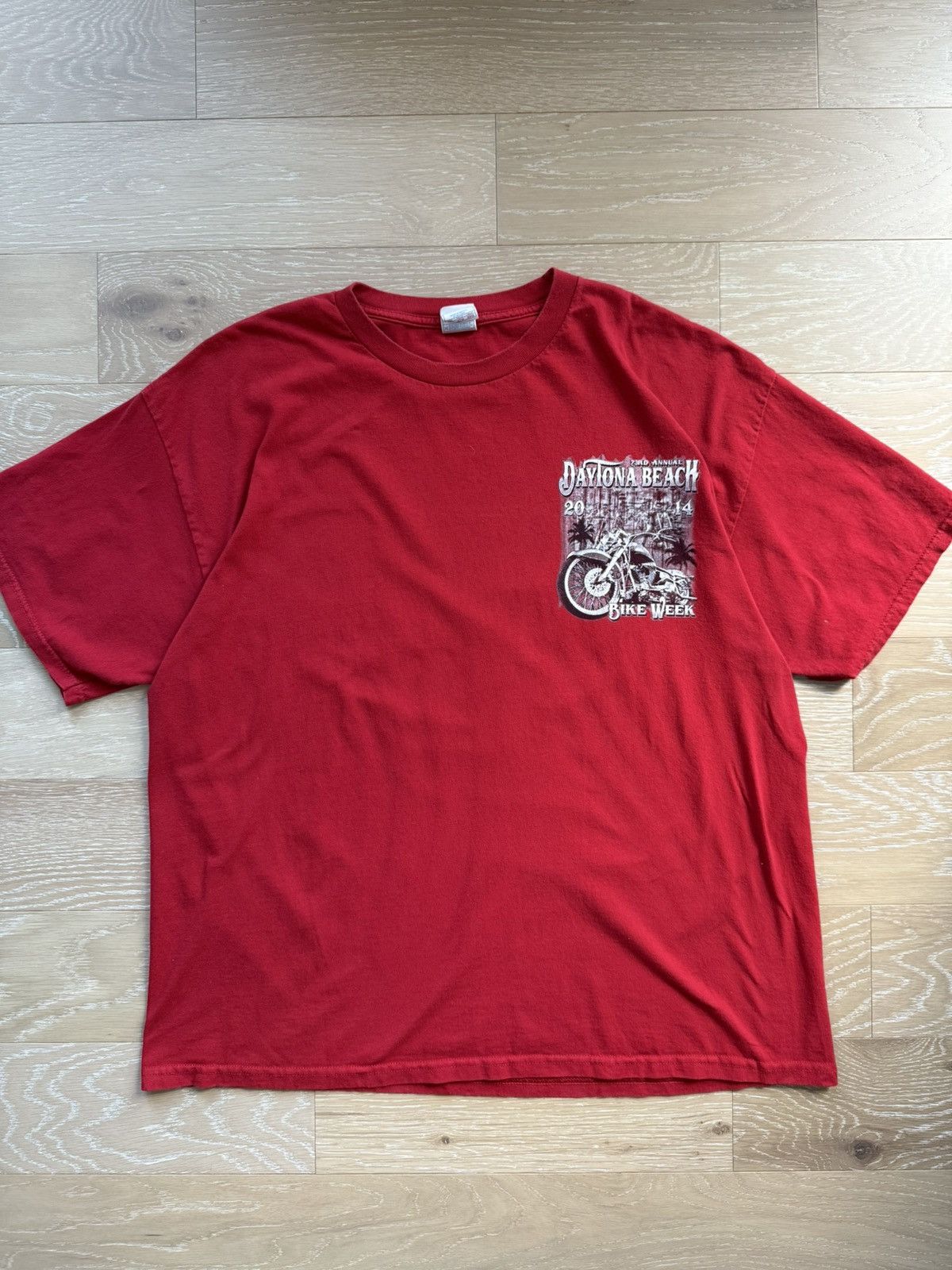 Other Daytona Beach Bike Week 2014 Motorcycle Shirt Size US XXL / EU 58 / 5 - 2 Thumbnail