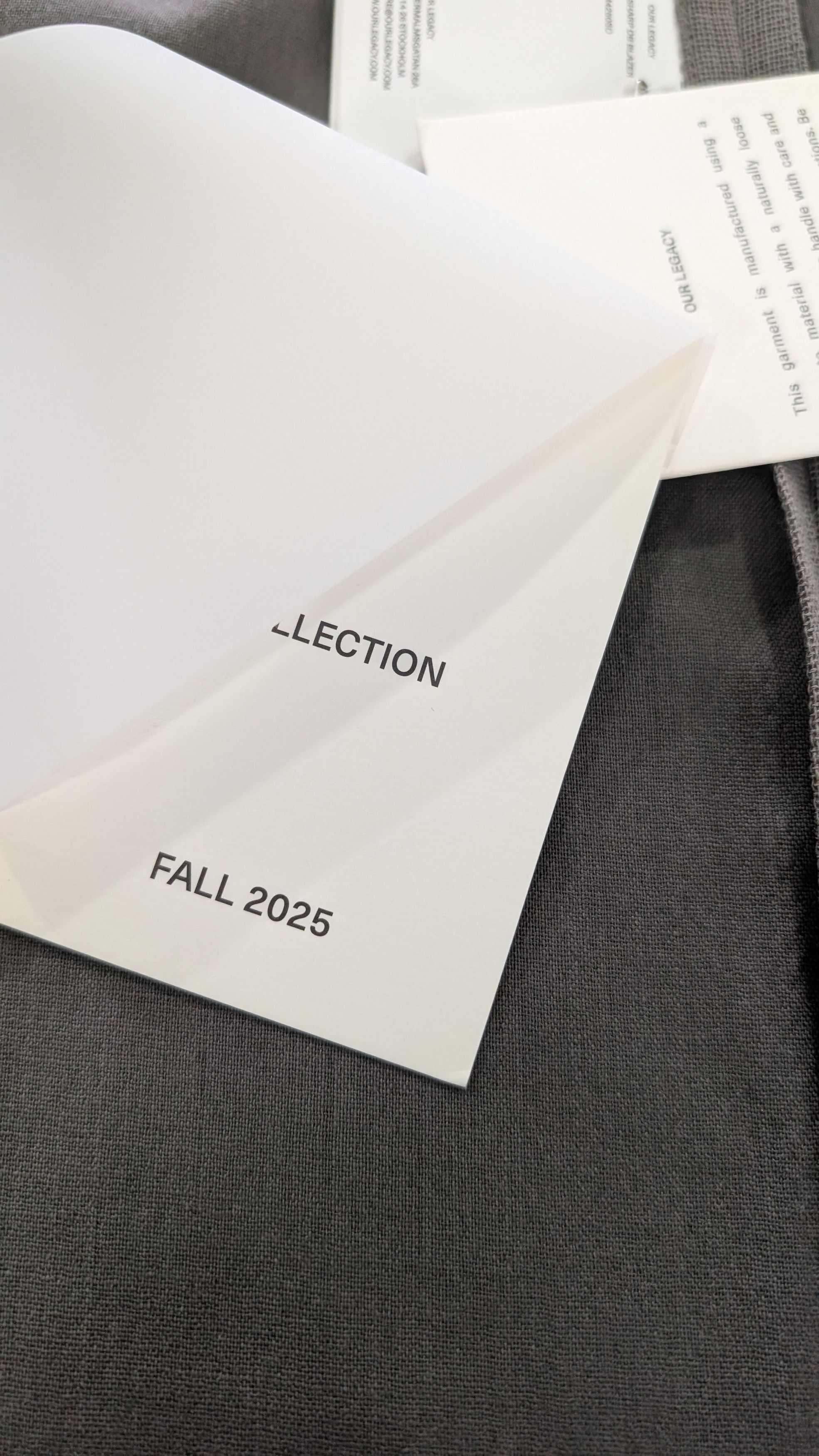 Our Legacy OUR LEGACY Sharp DB Blazer 52 XL Double Grey Weave Size 42L - 15 Thumbnail