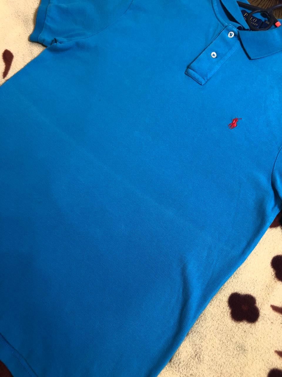 Polo Ralph Lauren Polo by Ralph Lauren Mens Blue Stretch Short Sleeve Polo Size US L / EU 52-54 / 3 - 5 Thumbnail