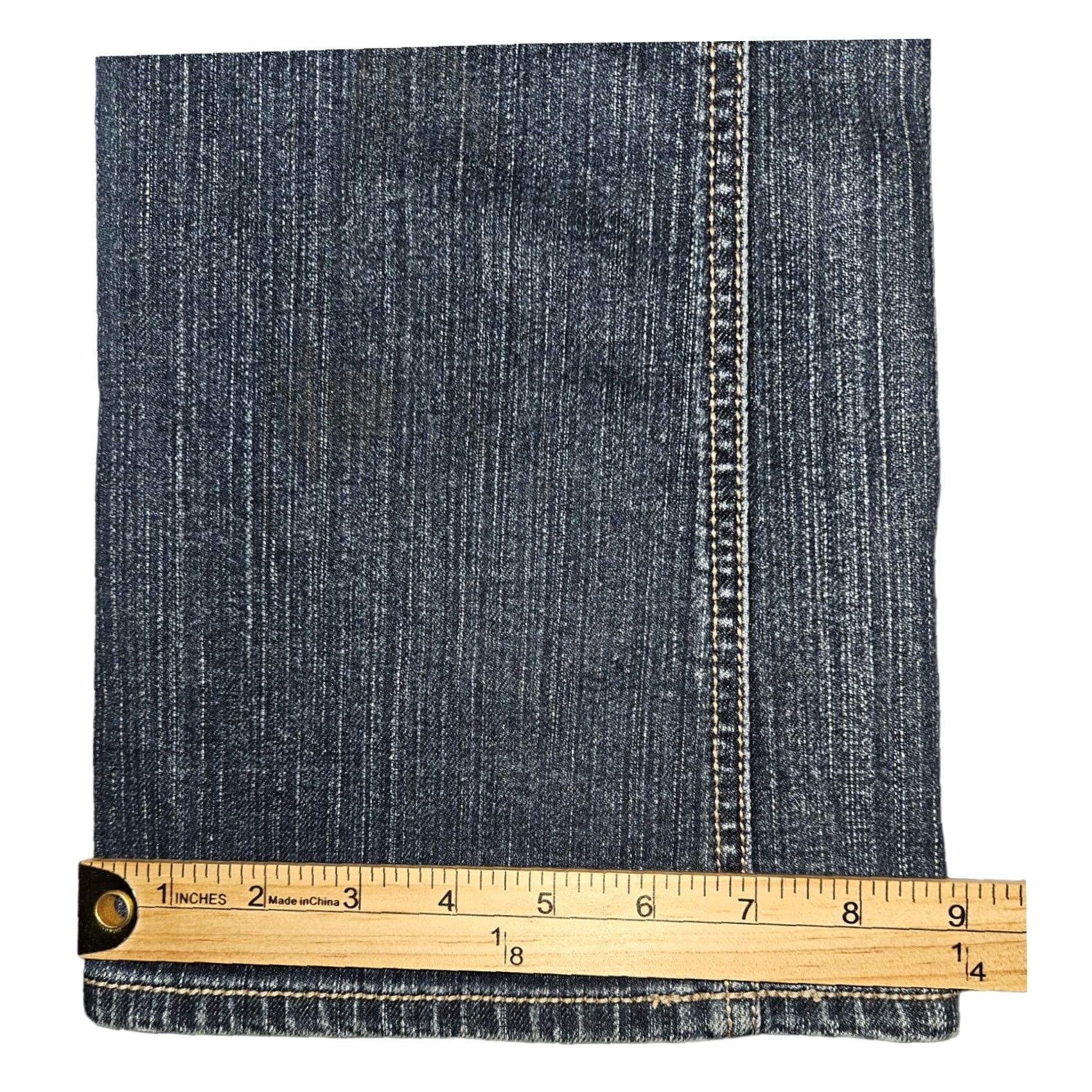 Tommy Hilfiger Tommy Hilfiger 90s Boot Cut Denim Jeans Women - Low Rise Size 10L - Dark Blue Size 32" / US 10 / IT 46 - 6 Thumbnail